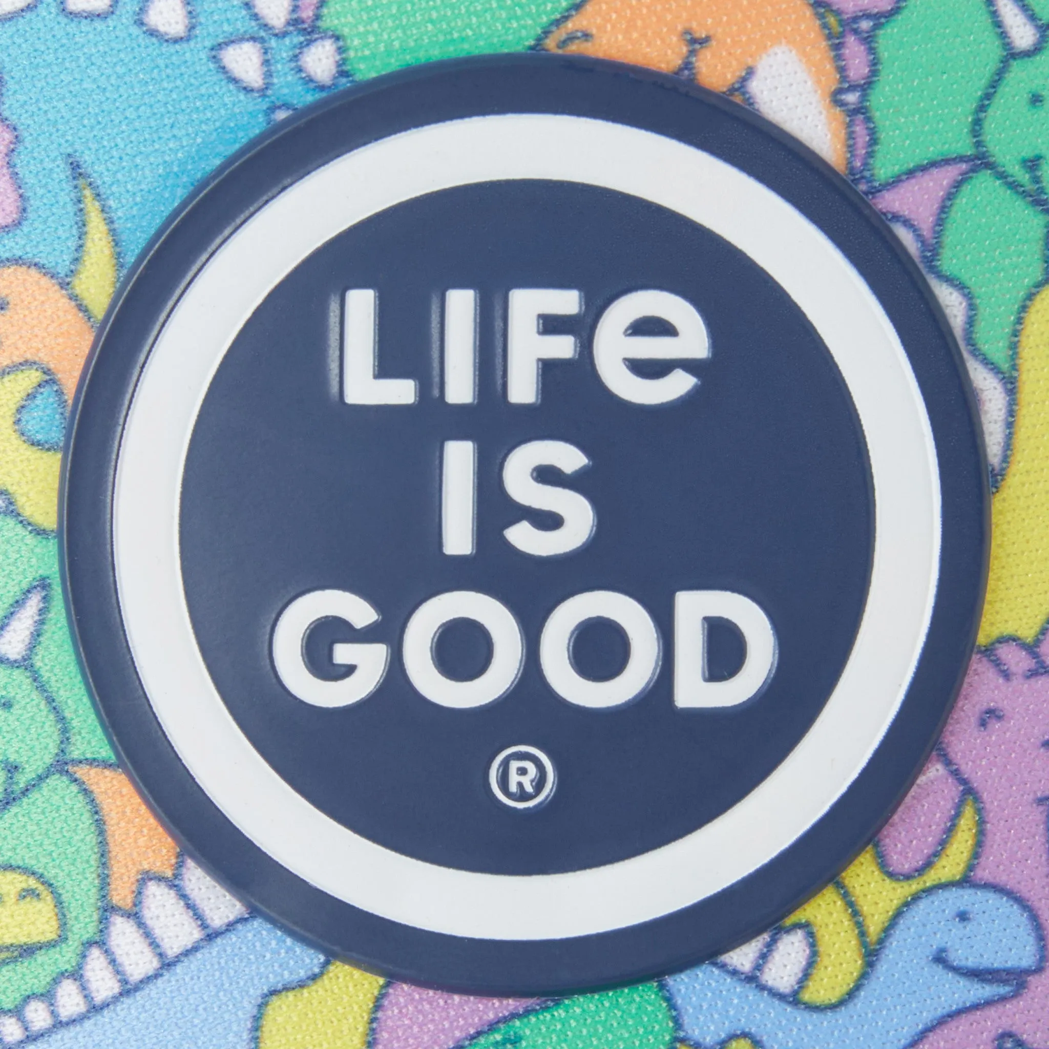 Kids Dinosaur Friends Pattern Kids Trucker Life is Good
