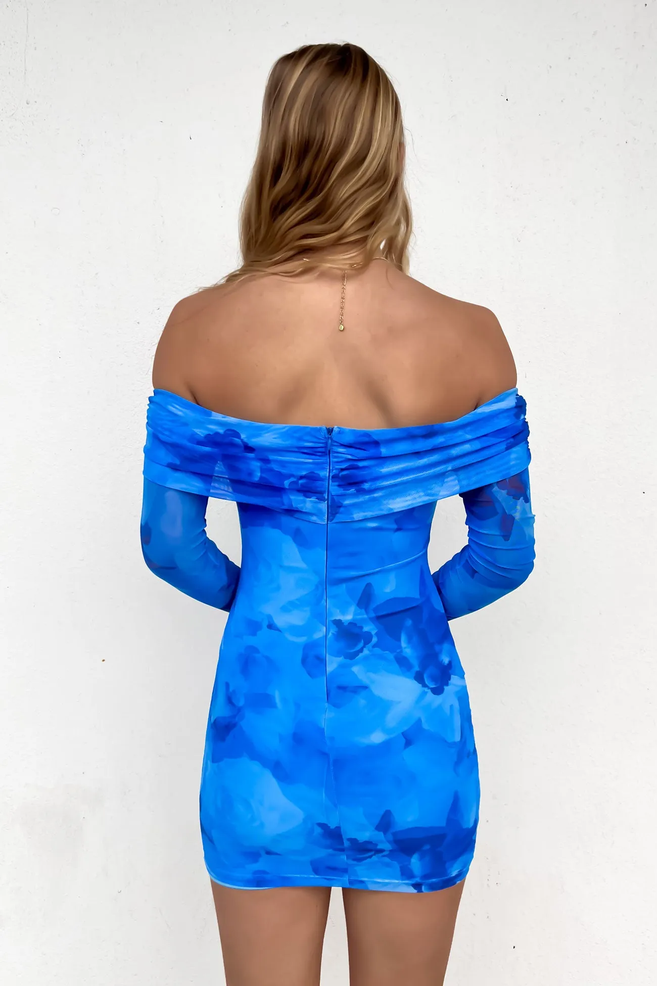 Larnie Mini Dress Blue