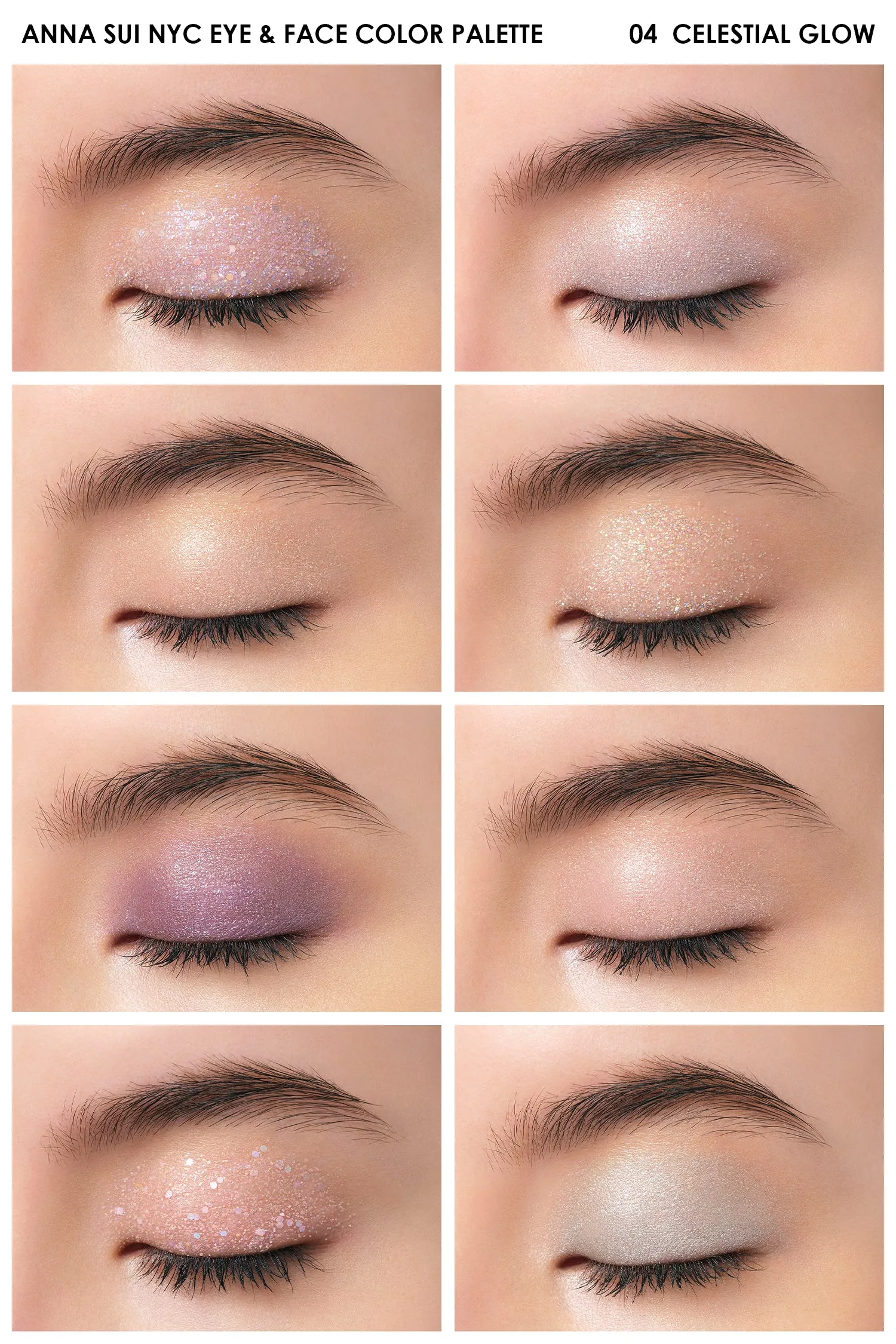 Limited Edition: Anna Sui NYC Eye & Face Color Palette - Celestial Glow Annasui
