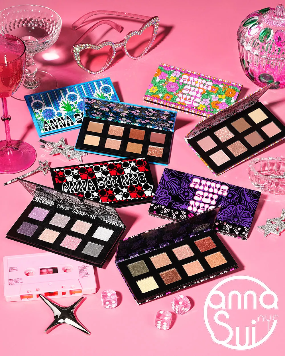Limited Edition: Anna Sui NYC Eye & Face Color Palette - Toasted Dreams Annasui