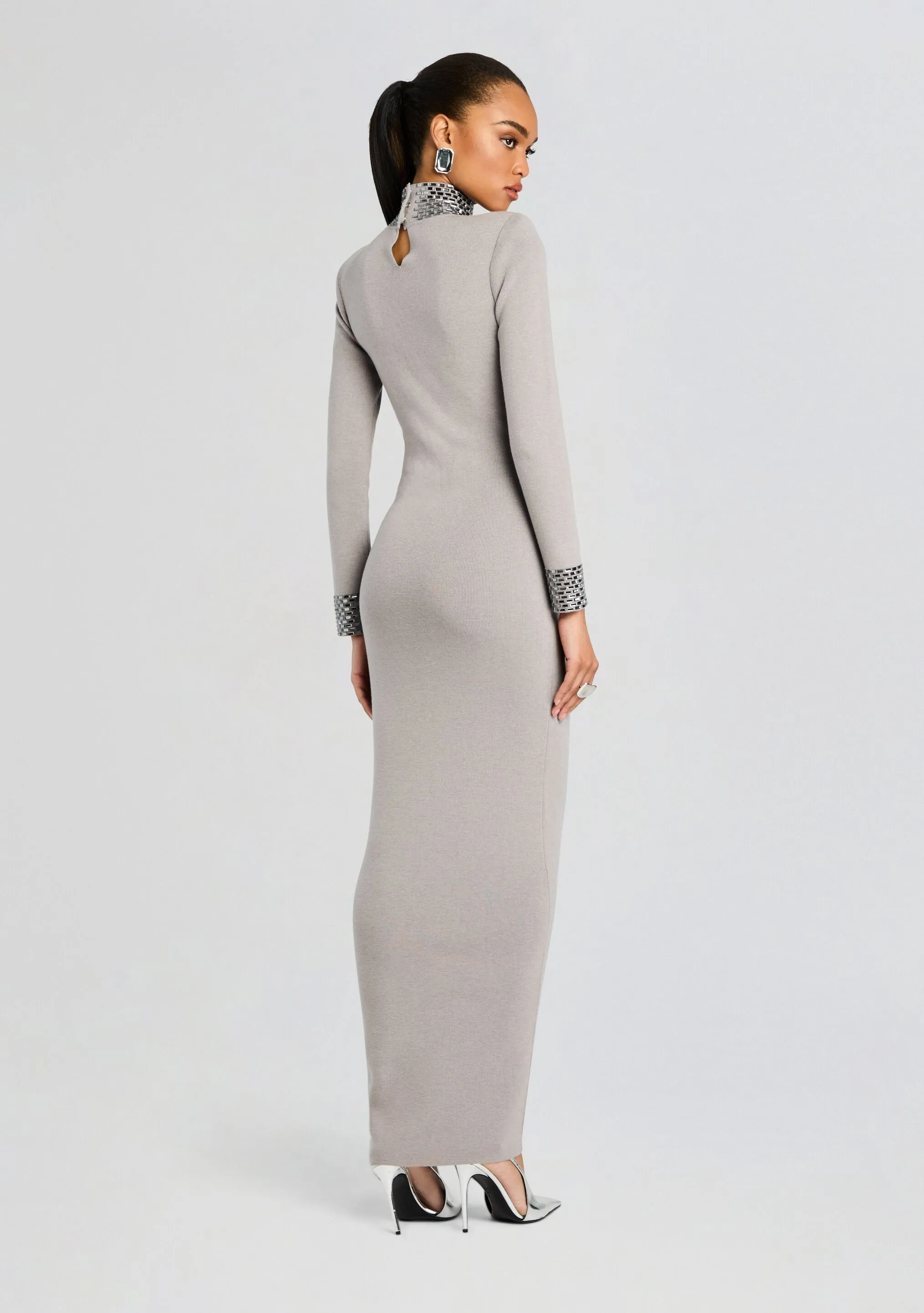Monroe Embellished Knit Dress