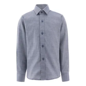 Navy Oxford Dress Shirt