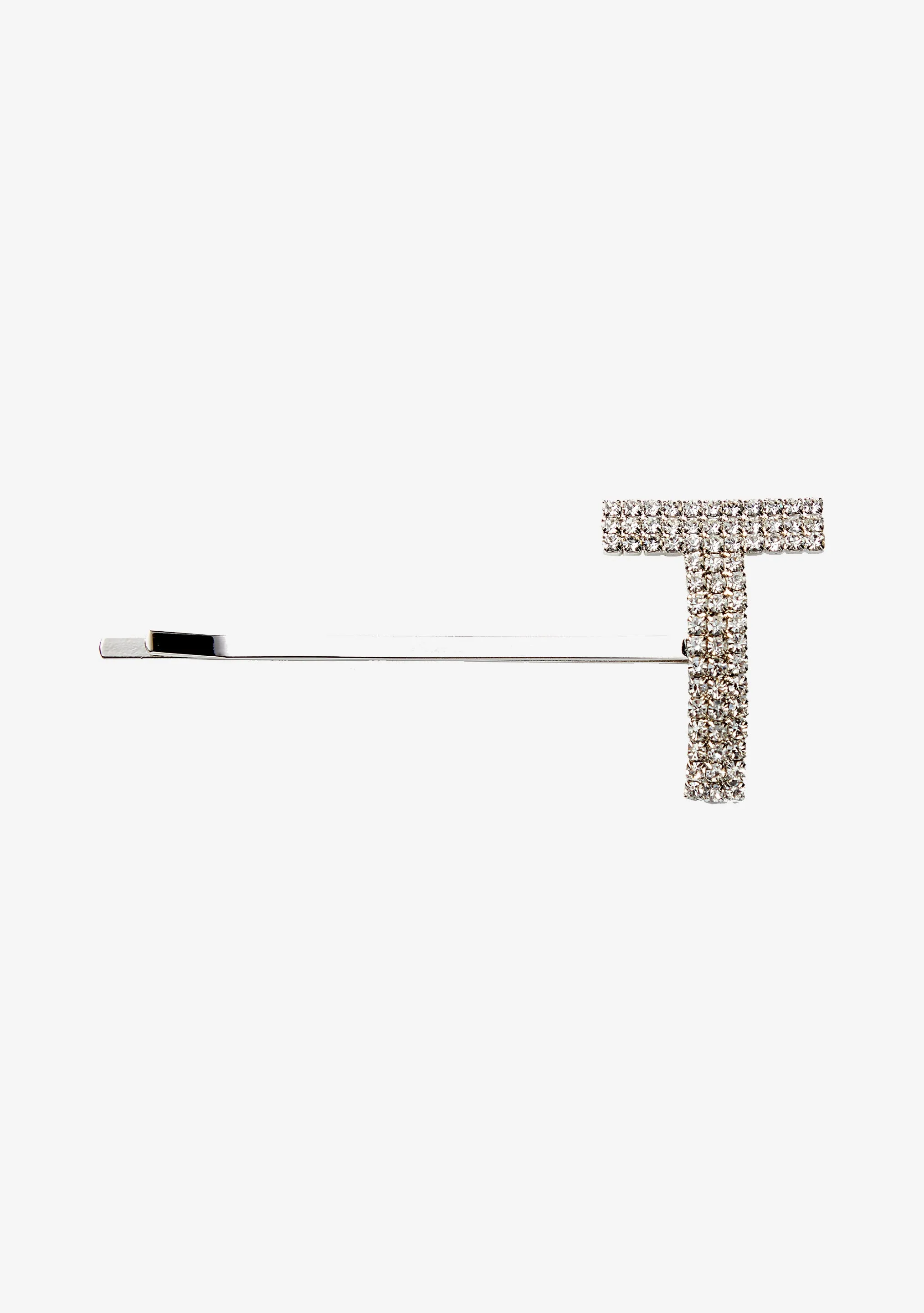 Rhinestone Alphabet Hair Clip