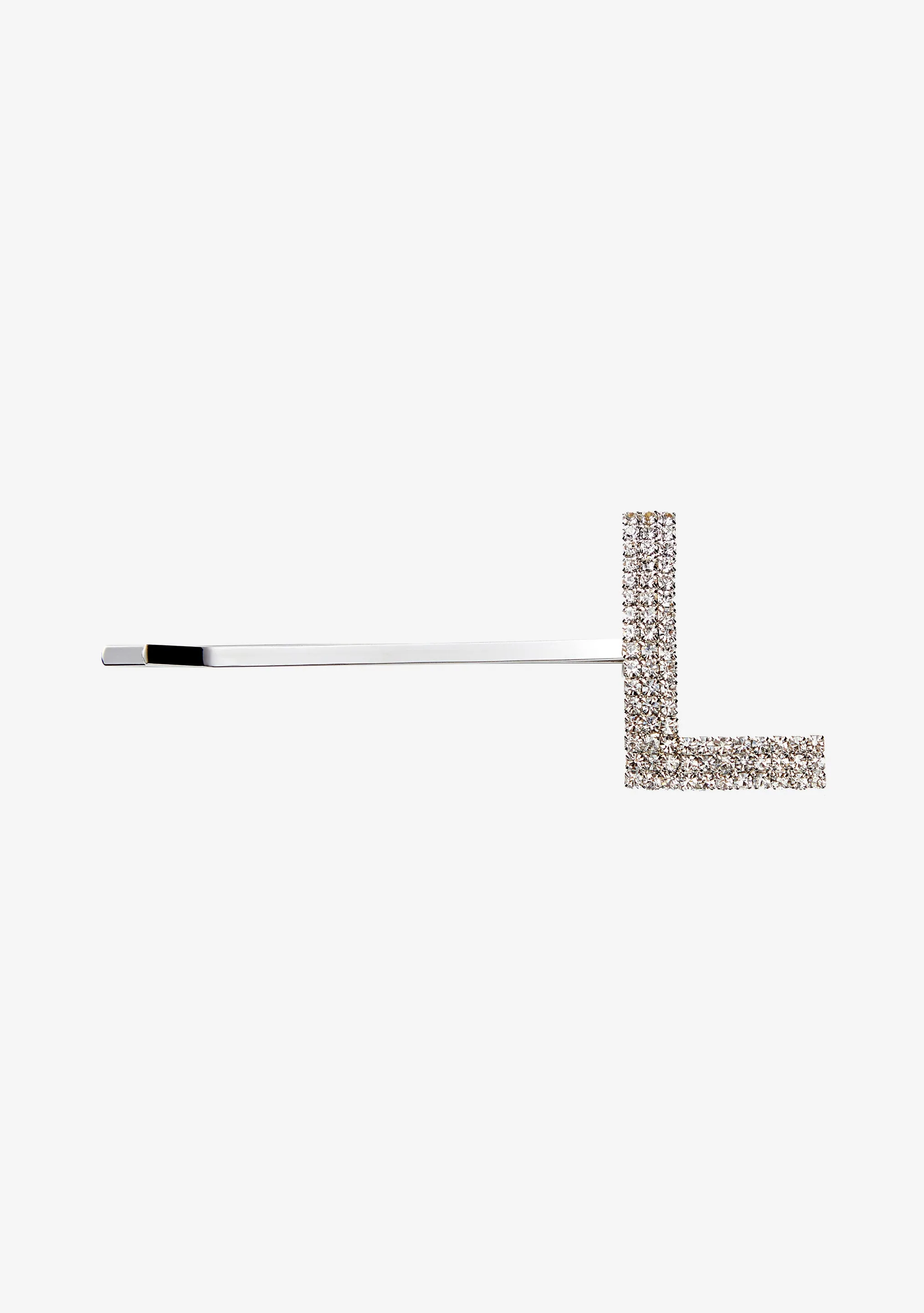 Rhinestone Alphabet Hair Clip