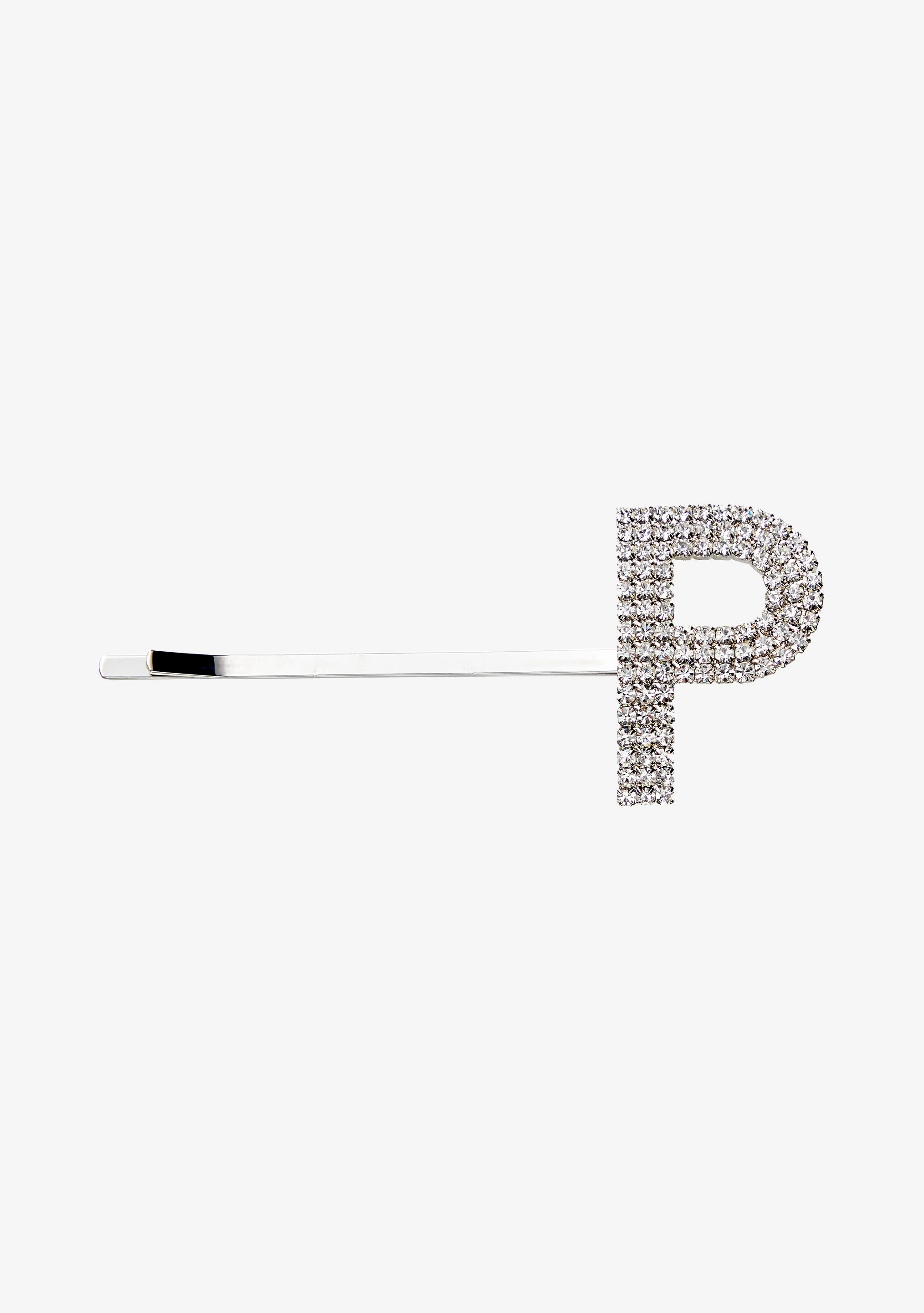 Rhinestone Alphabet Hair Clip