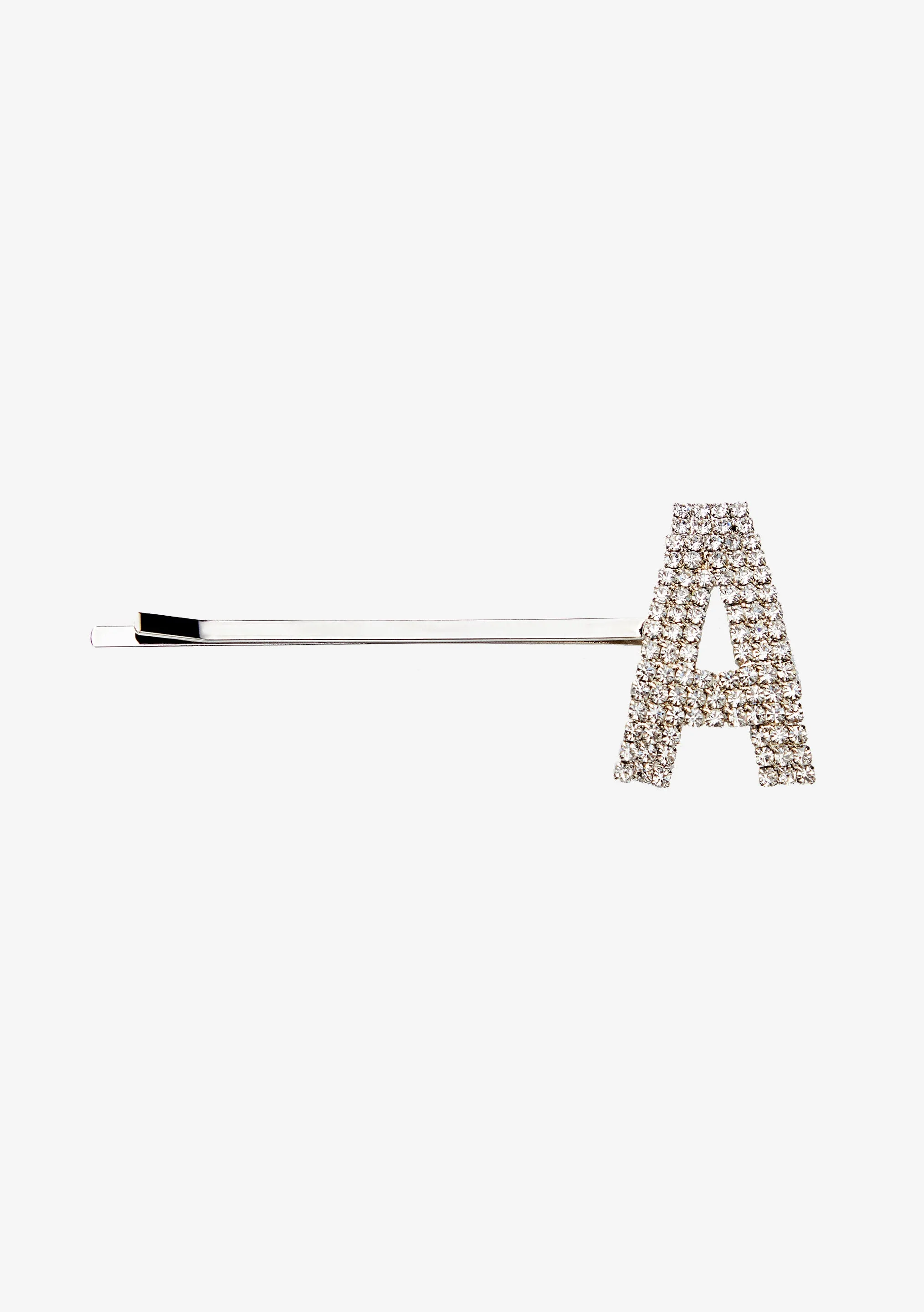 Rhinestone Alphabet Hair Clip