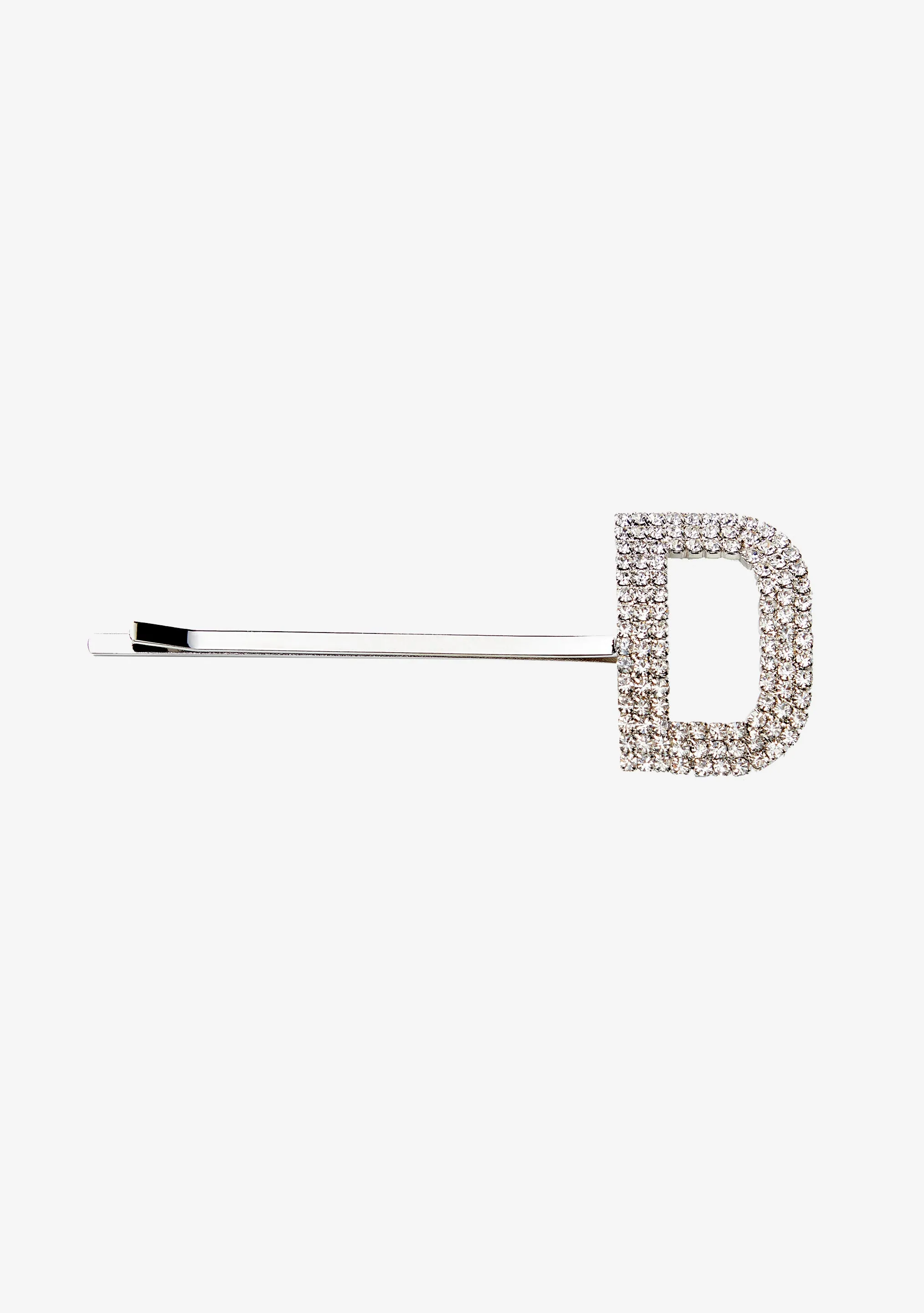 Rhinestone Alphabet Hair Clip