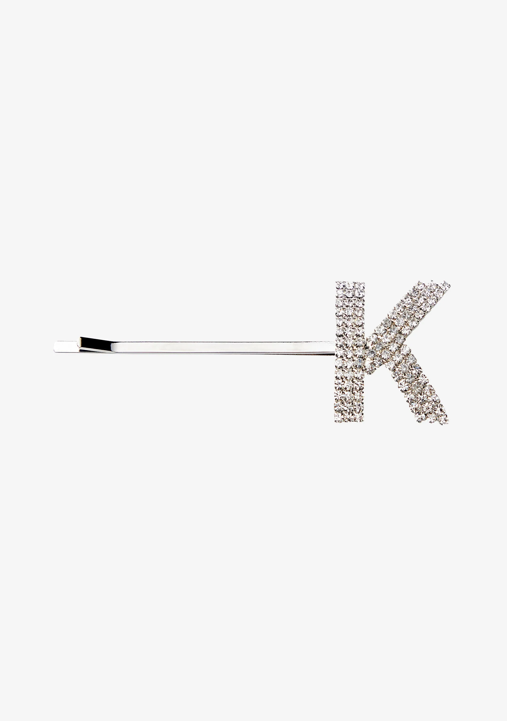 Rhinestone Alphabet Hair Clip