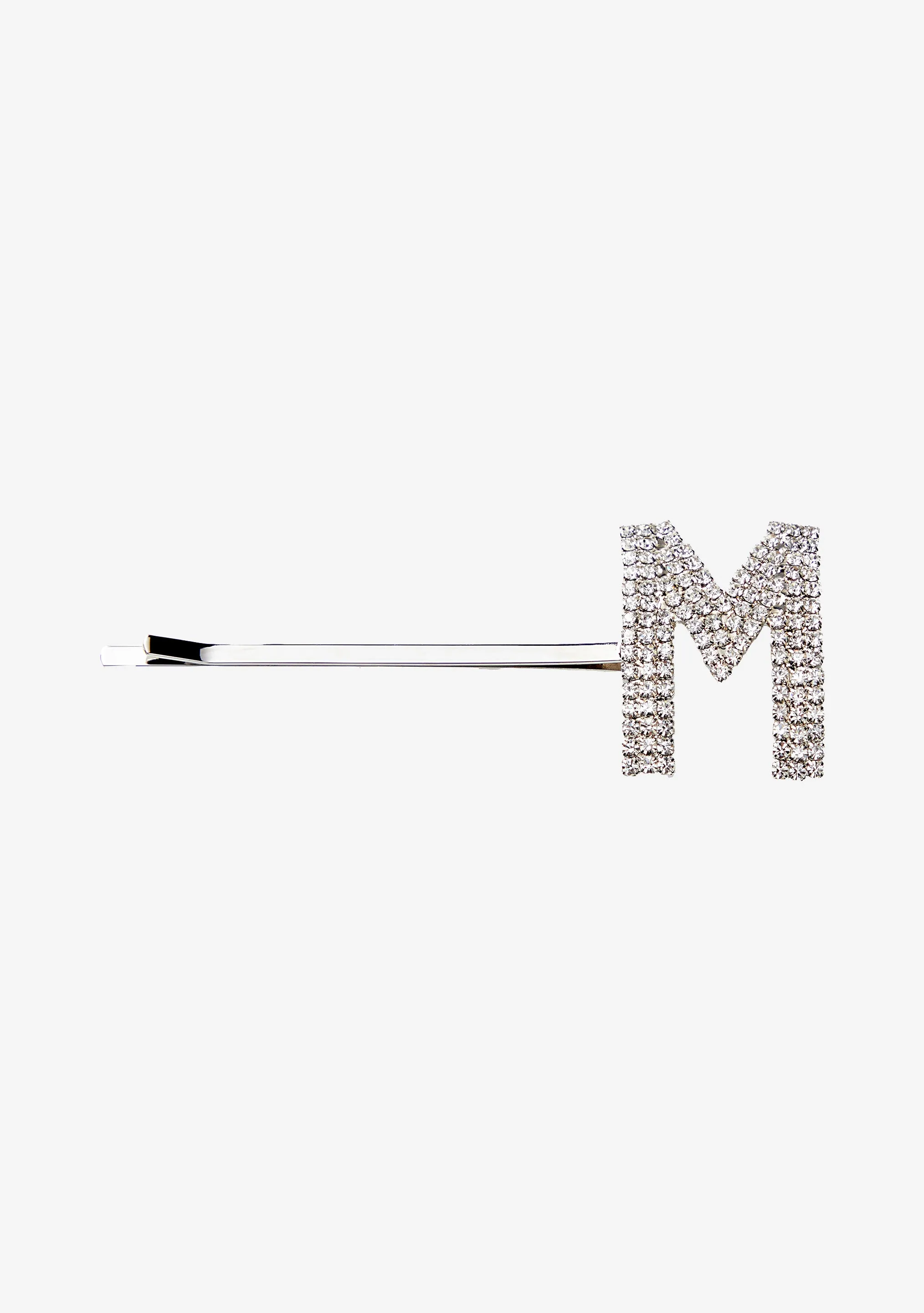 Rhinestone Alphabet Hair Clip