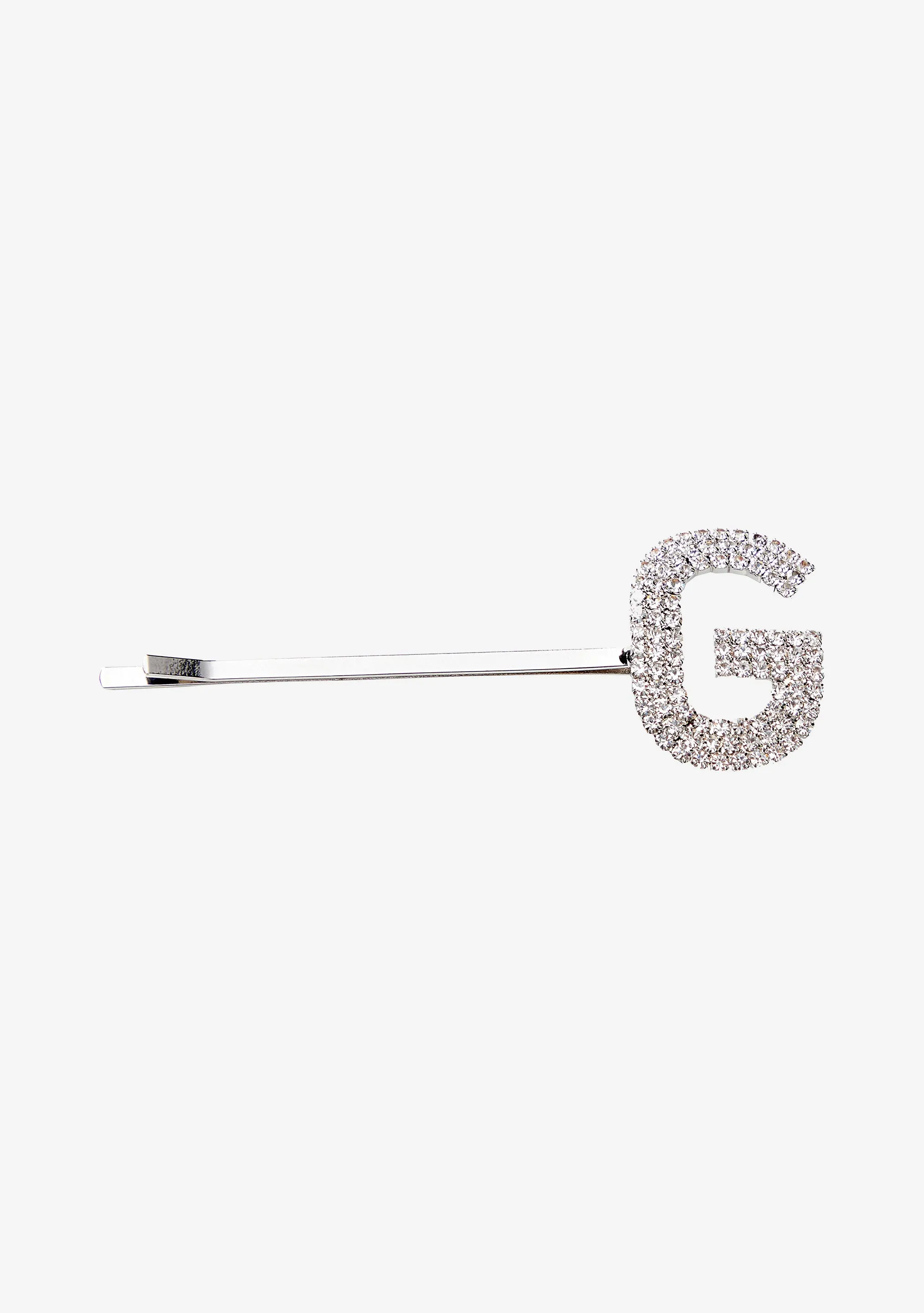 Rhinestone Alphabet Hair Clip