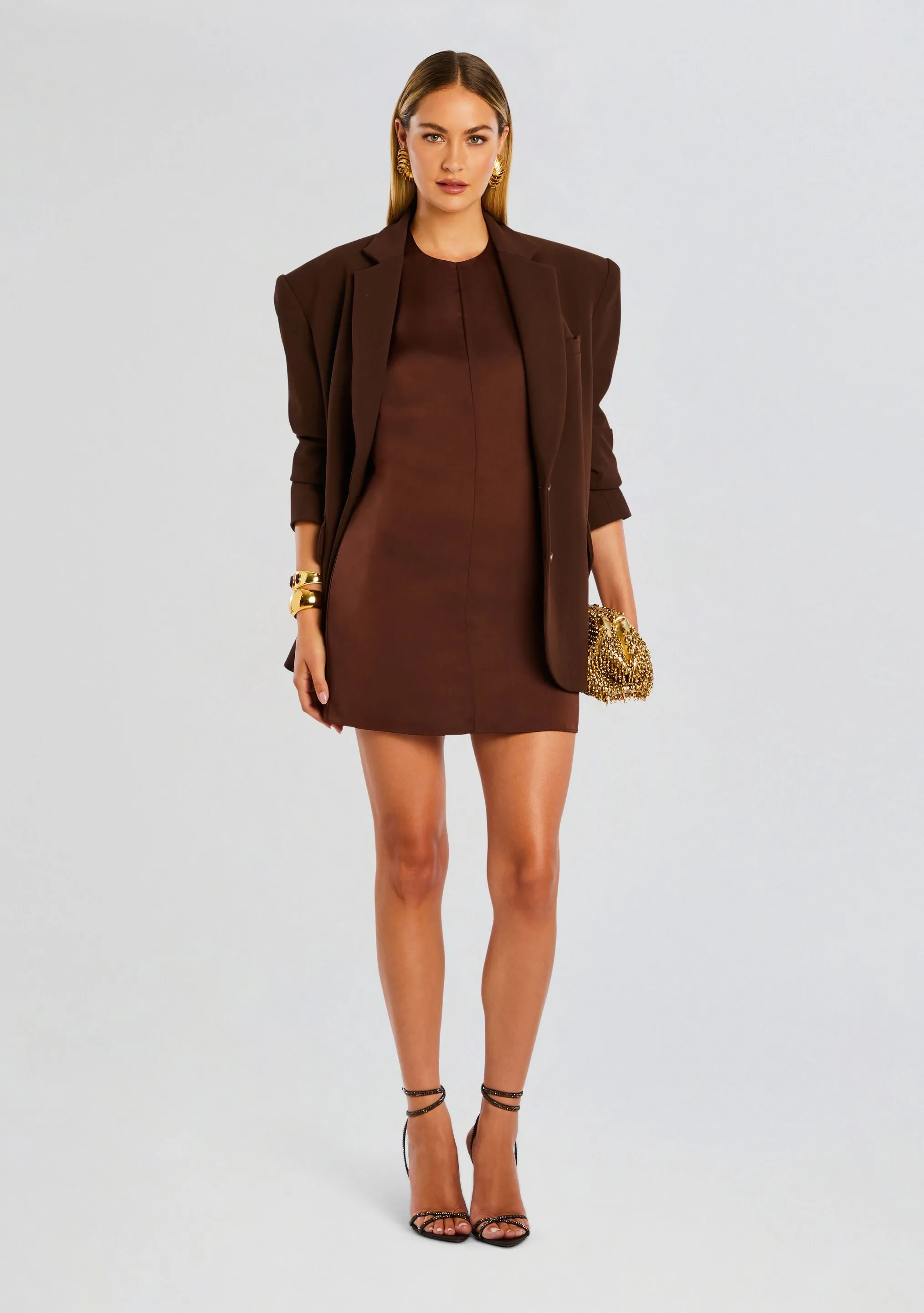 Riviera Halter Mini Dress