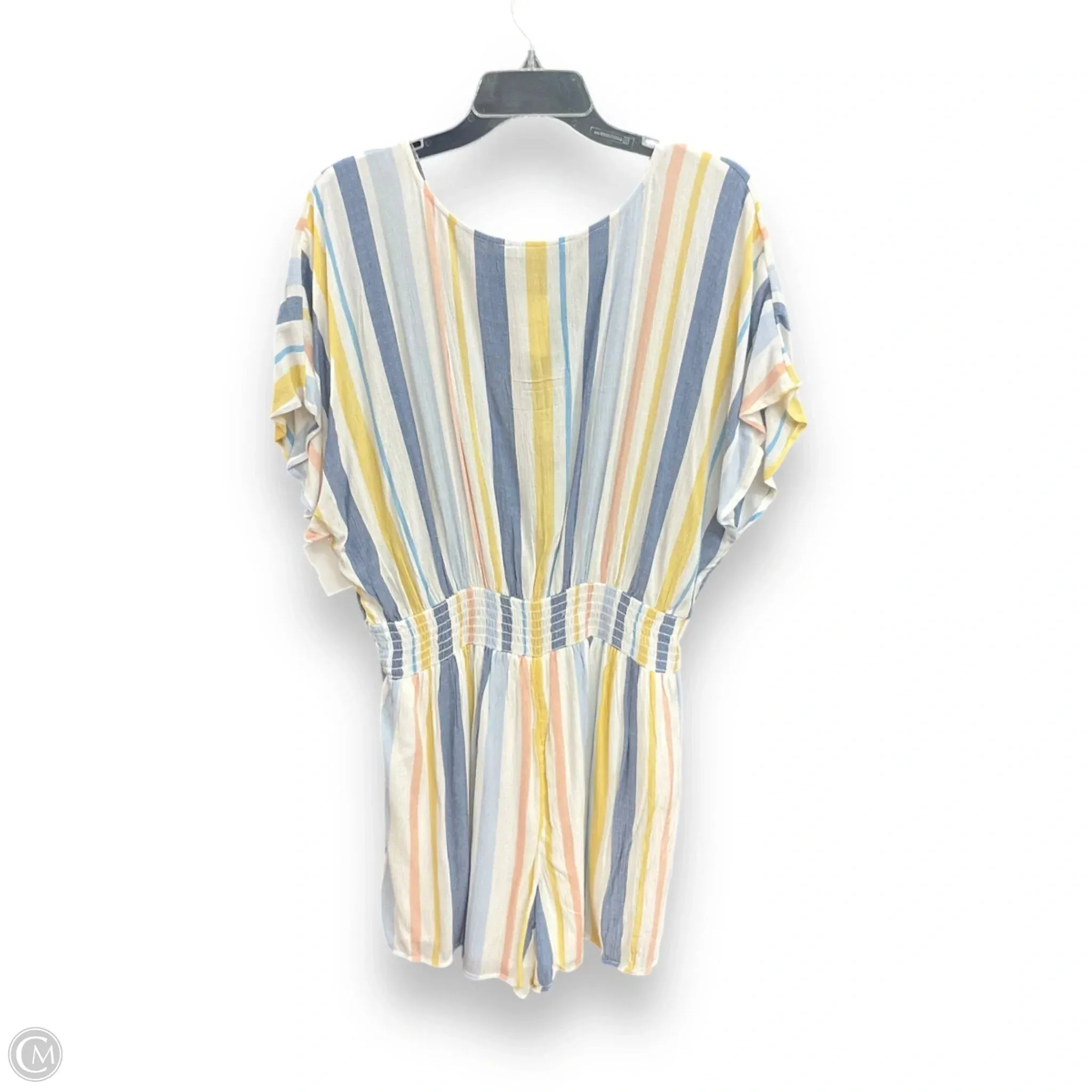 Romper By Abercrombie And Fitch In Striped Pattern, Size: Xl