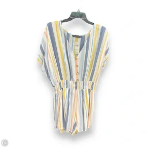 Romper By Abercrombie And Fitch In Striped Pattern, Size: Xl