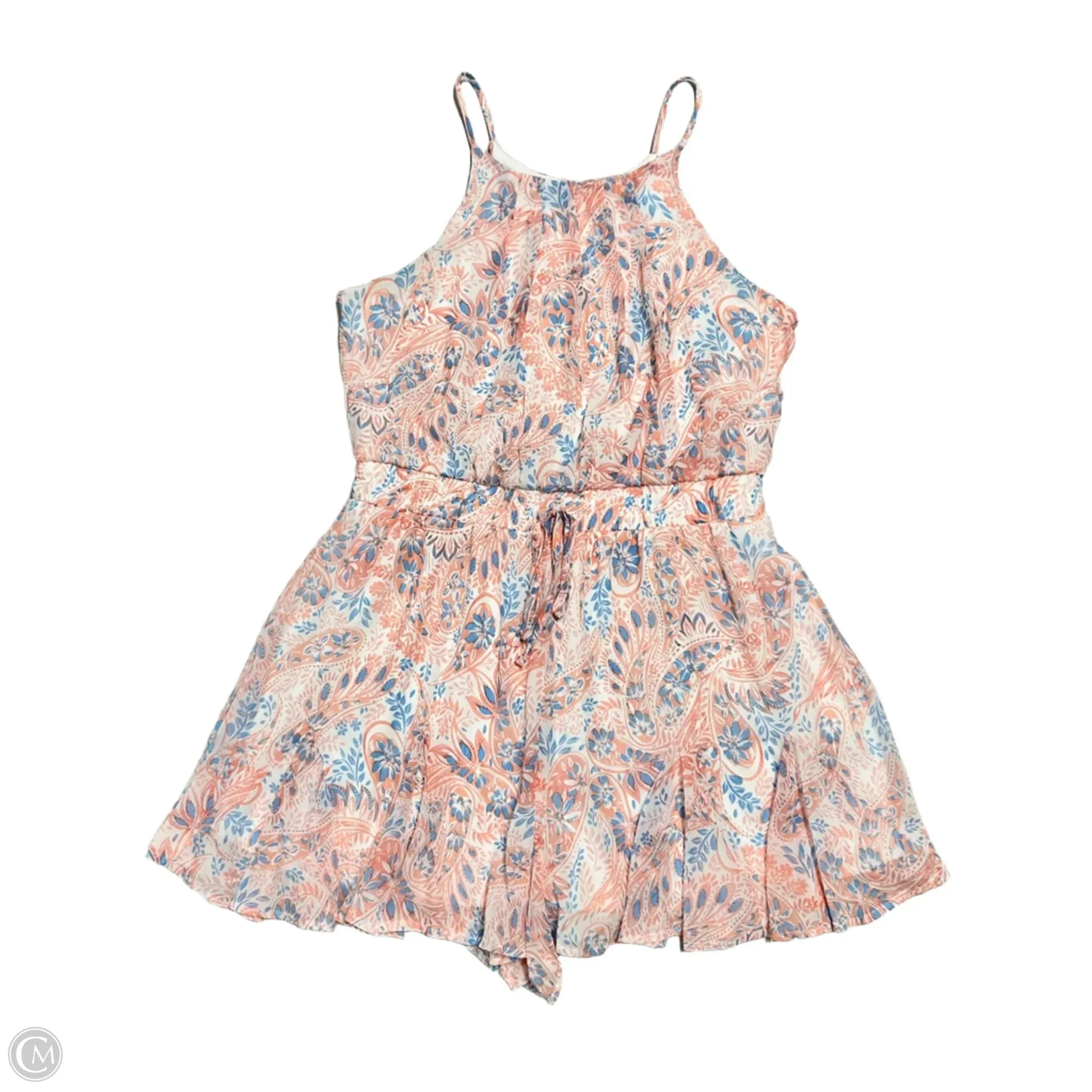 Romper By Altard State In Pink & White, Size: L