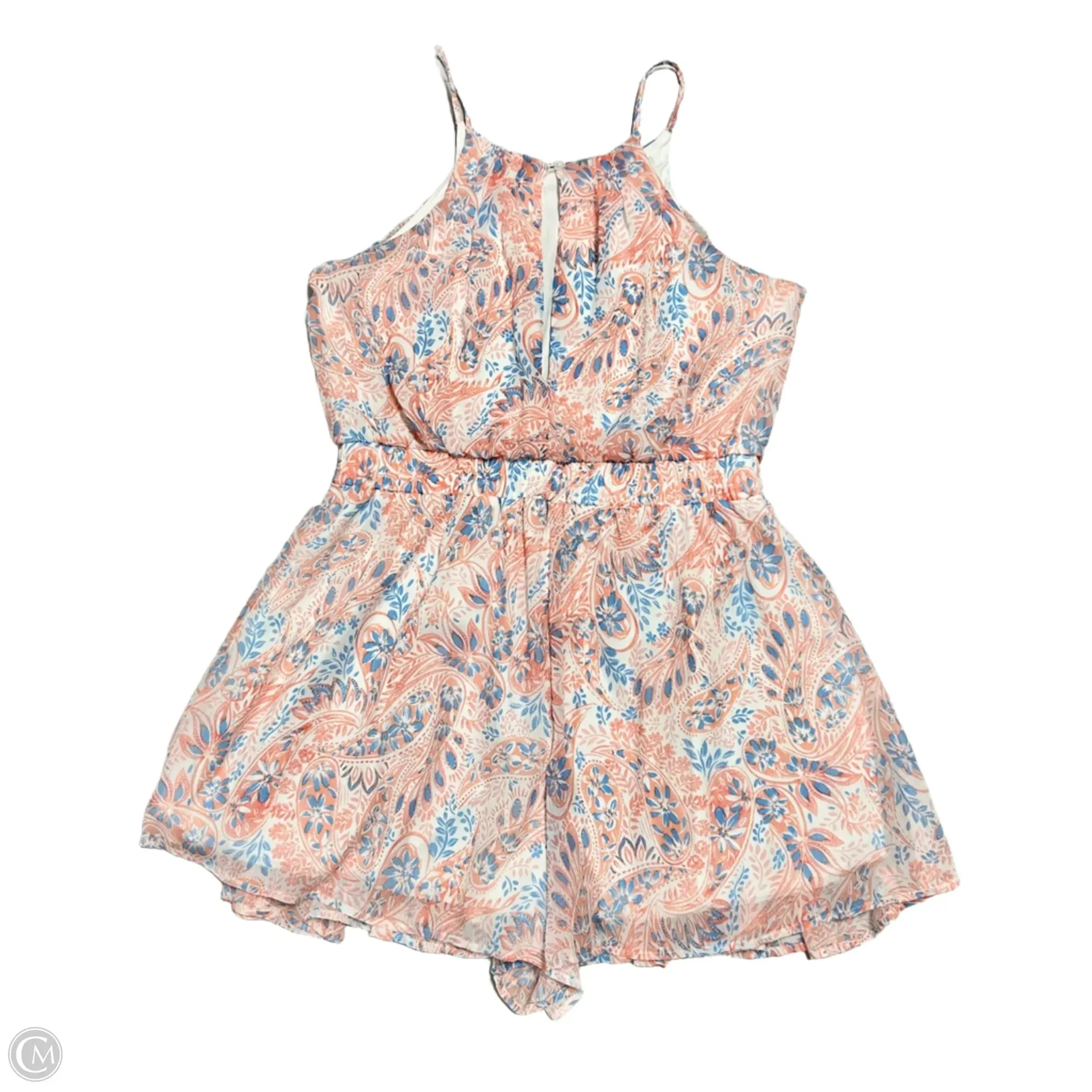 Romper By Altard State In Pink & White, Size: L