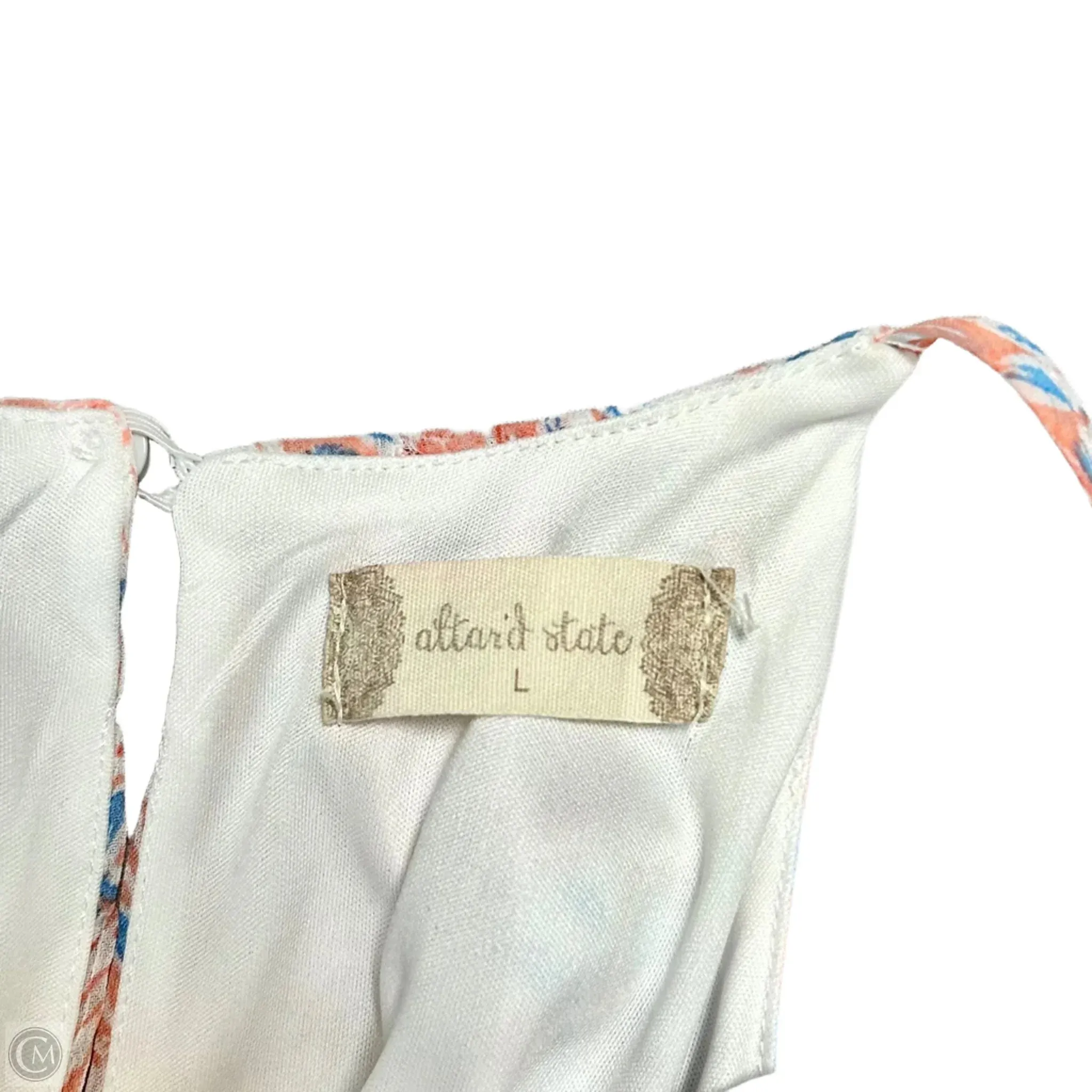 Romper By Altard State In Pink & White, Size: L