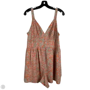 Romper By American Eagle In Orange, Size: Xl