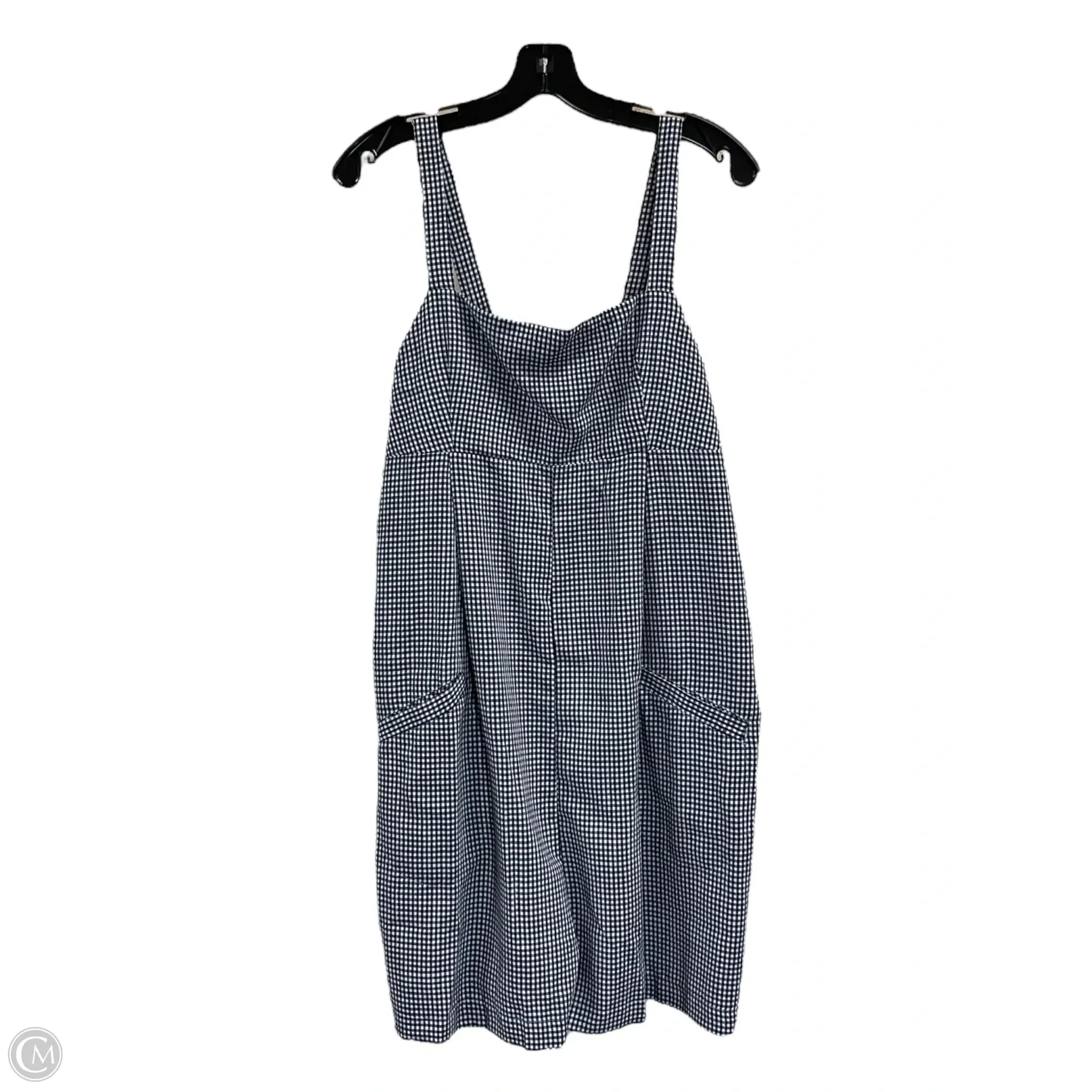 Romper By Clothes Mentor In Black & White, Size: L