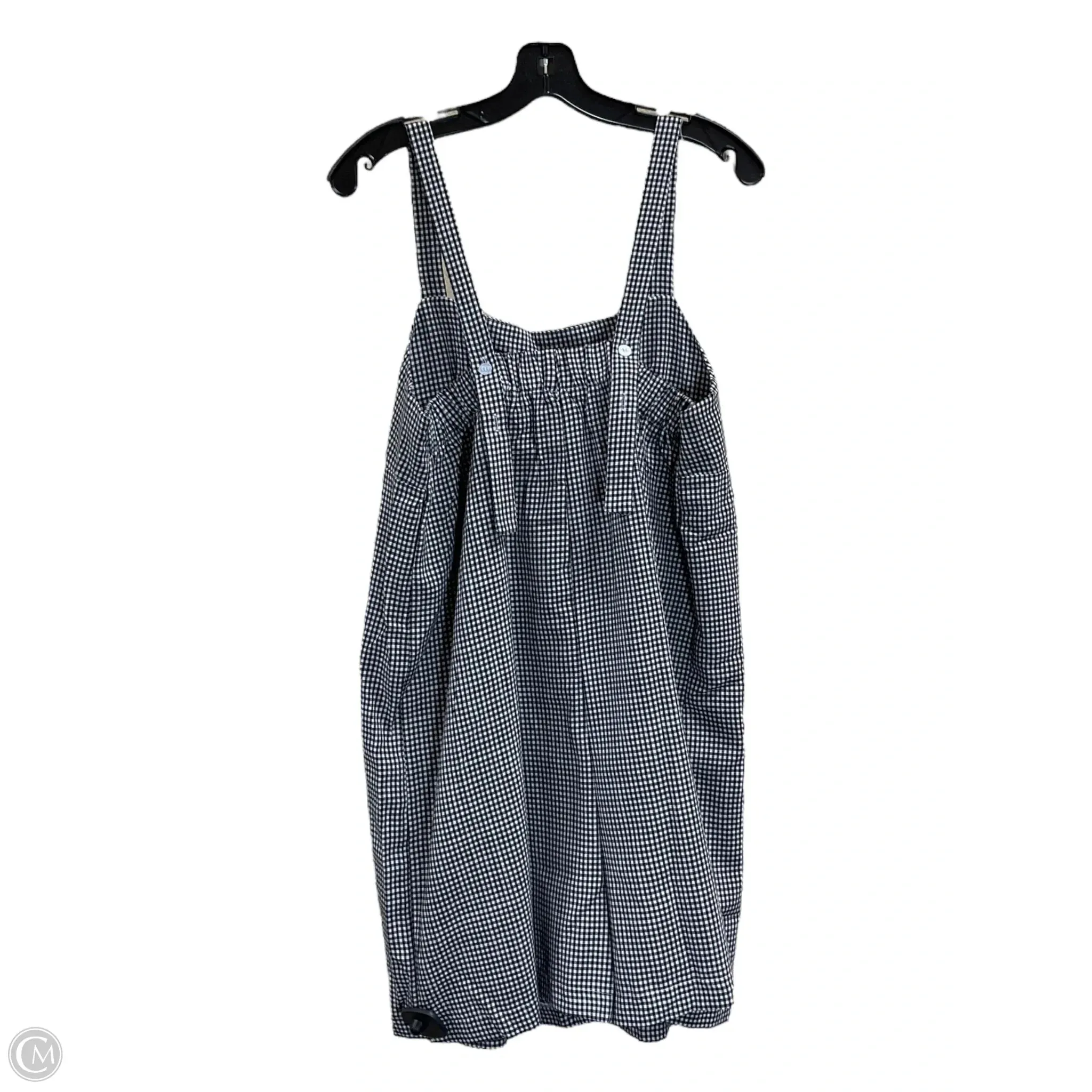 Romper By Clothes Mentor In Black & White, Size: L
