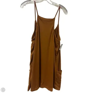 Romper By Clothes Mentor In Brown, Size: L