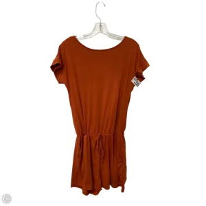 Romper By Clothes Mentor In Orange, Size: M