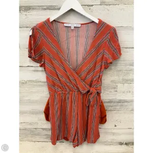 Romper By Clothes Mentor In Orange, Size: S