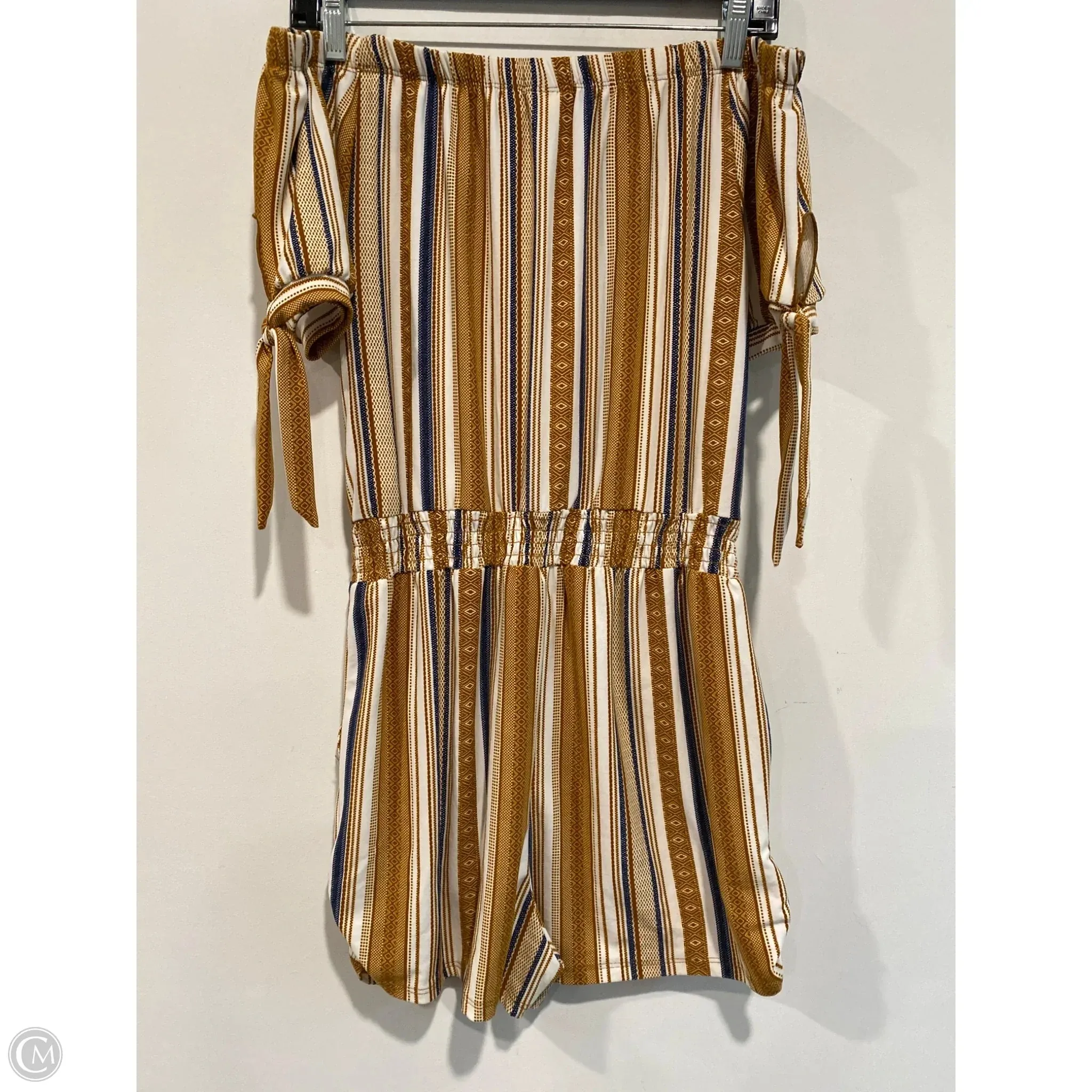 Romper By Derek Heart In Bronze, Size: L