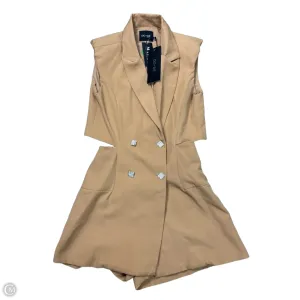 Romper By DO BE In Tan, Size: S