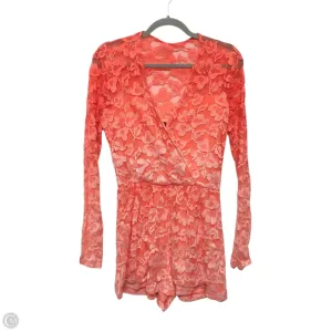 Romper By Dolce Vita In Coral, Size: M