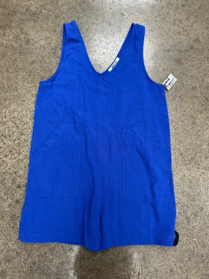 Romper By Double Zero In Blue, Size:M