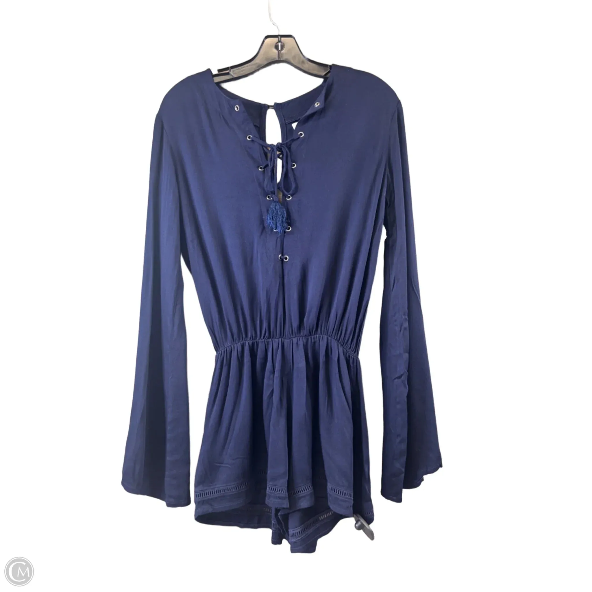 Romper By Faithfull The Brand In Navy, Size: S