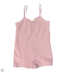 Romper By Nation In Purple, Size: M