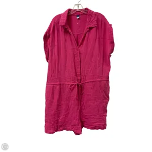 Romper By Old Navy In Pink, Size: 2x