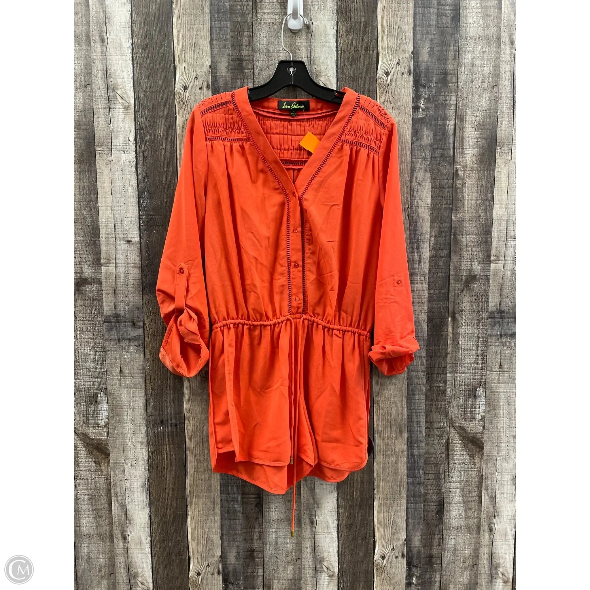 Romper By Sam Edelman In Orange, Size: M