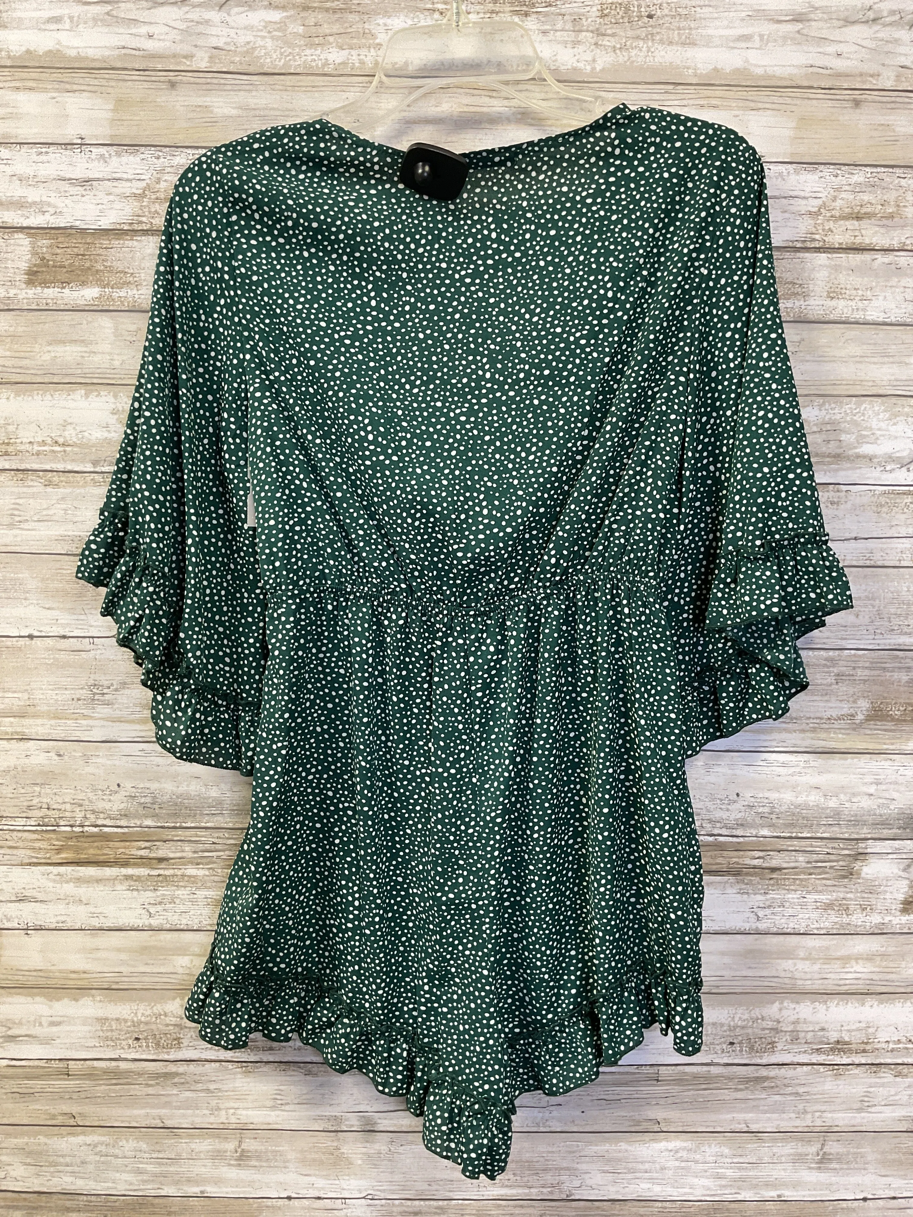 Romper By Shein In Polkadot Pattern, Size:M