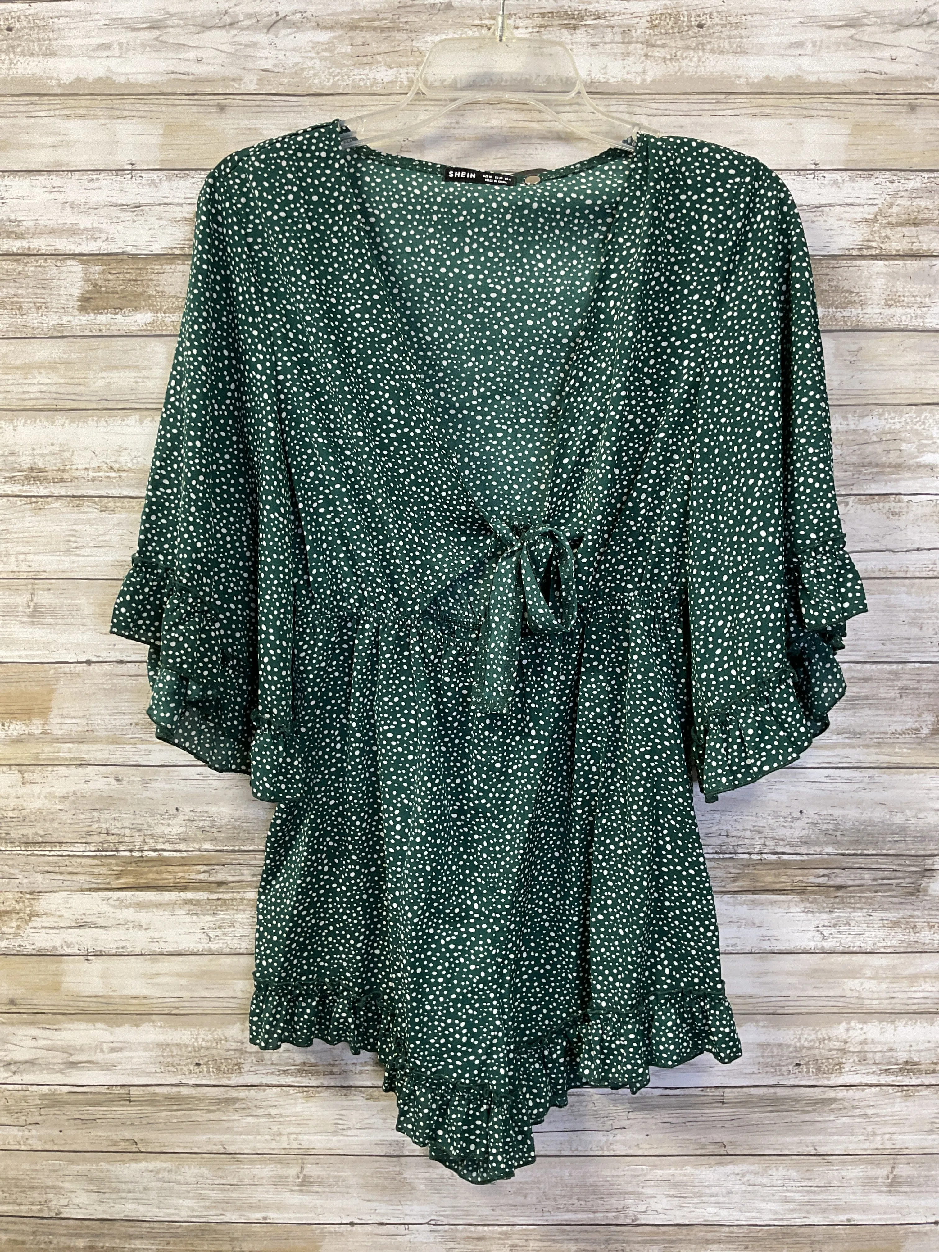 Romper By Shein In Polkadot Pattern, Size:M
