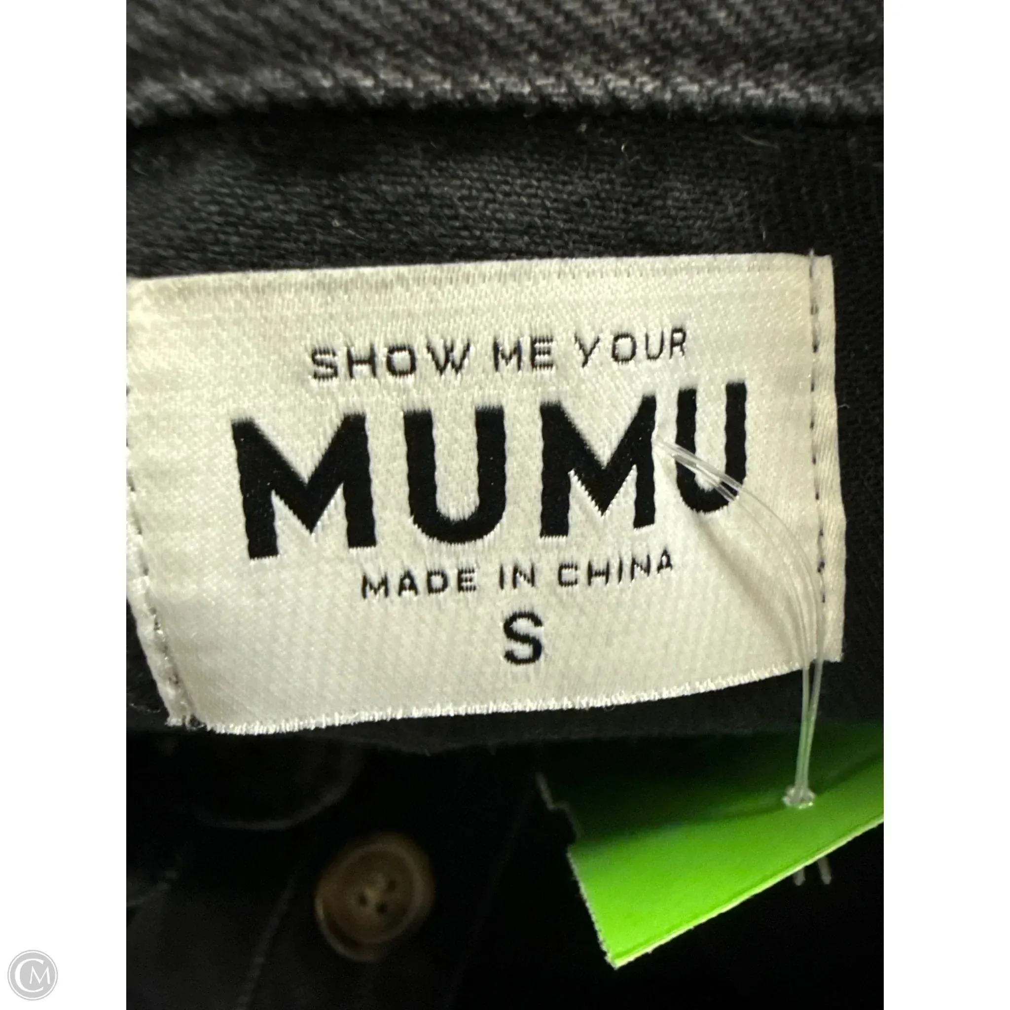 Romper By Show Me Your Mumu In Black Denim, Size: S