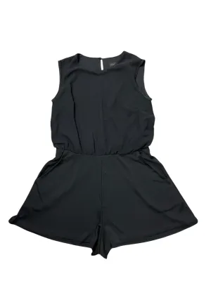 Romper By Topshop In Black, Size:S