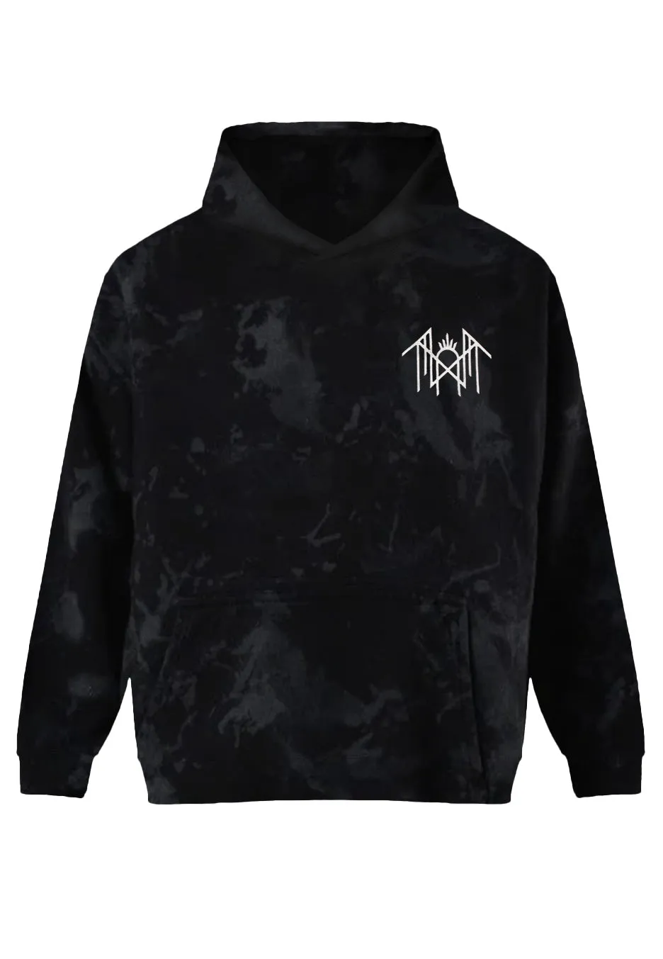 Sleep Token - Reaper Angel Grey/Black Tie Dye - Hoodie