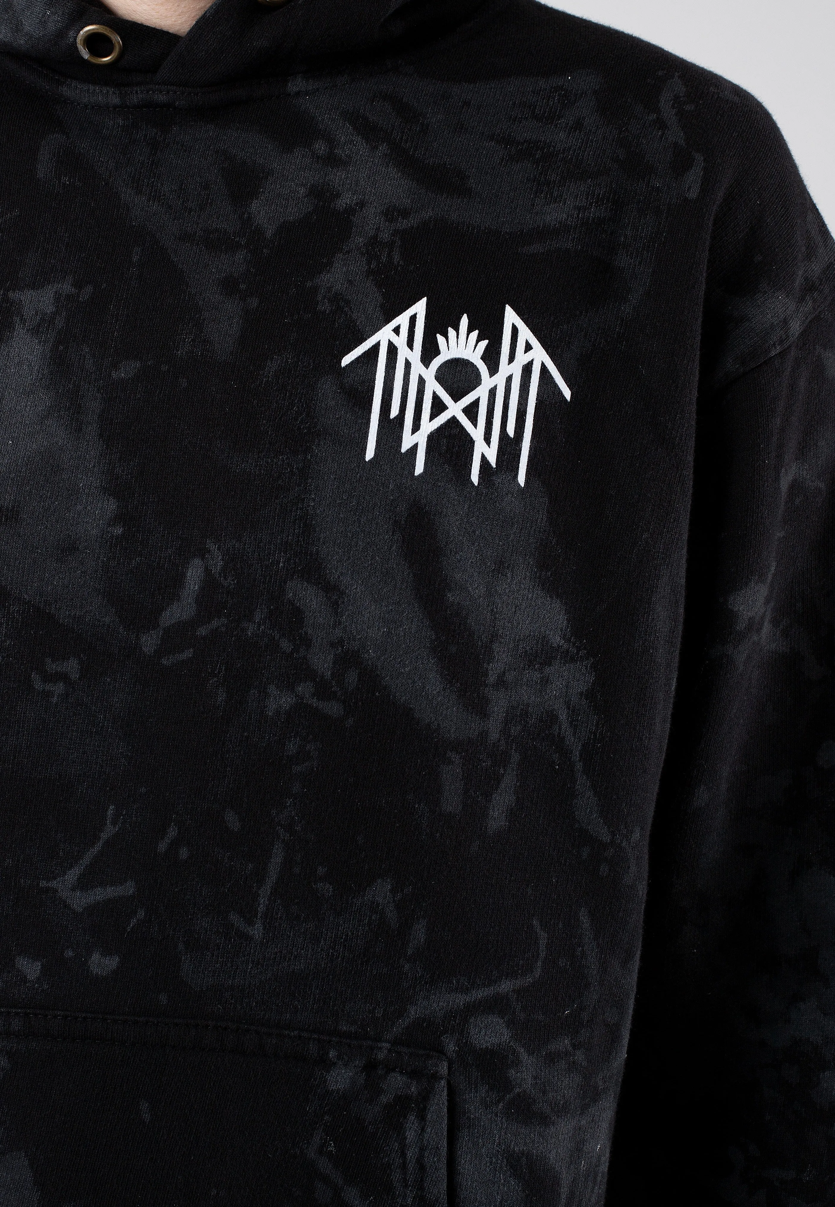 Sleep Token - Reaper Angel Grey/Black Tie Dye - Hoodie