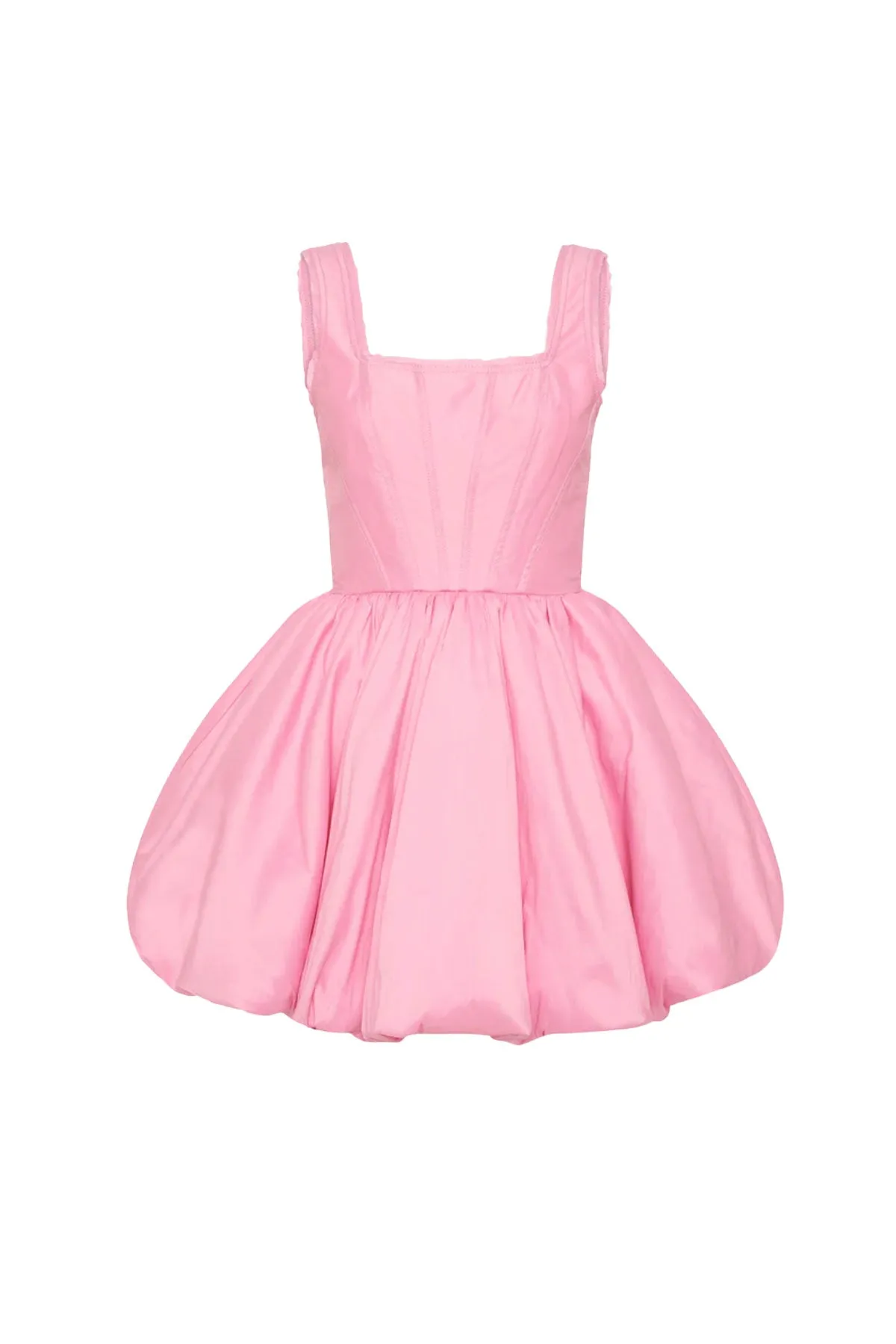 Suzette Bubble Mini Dress in Pink by Aje