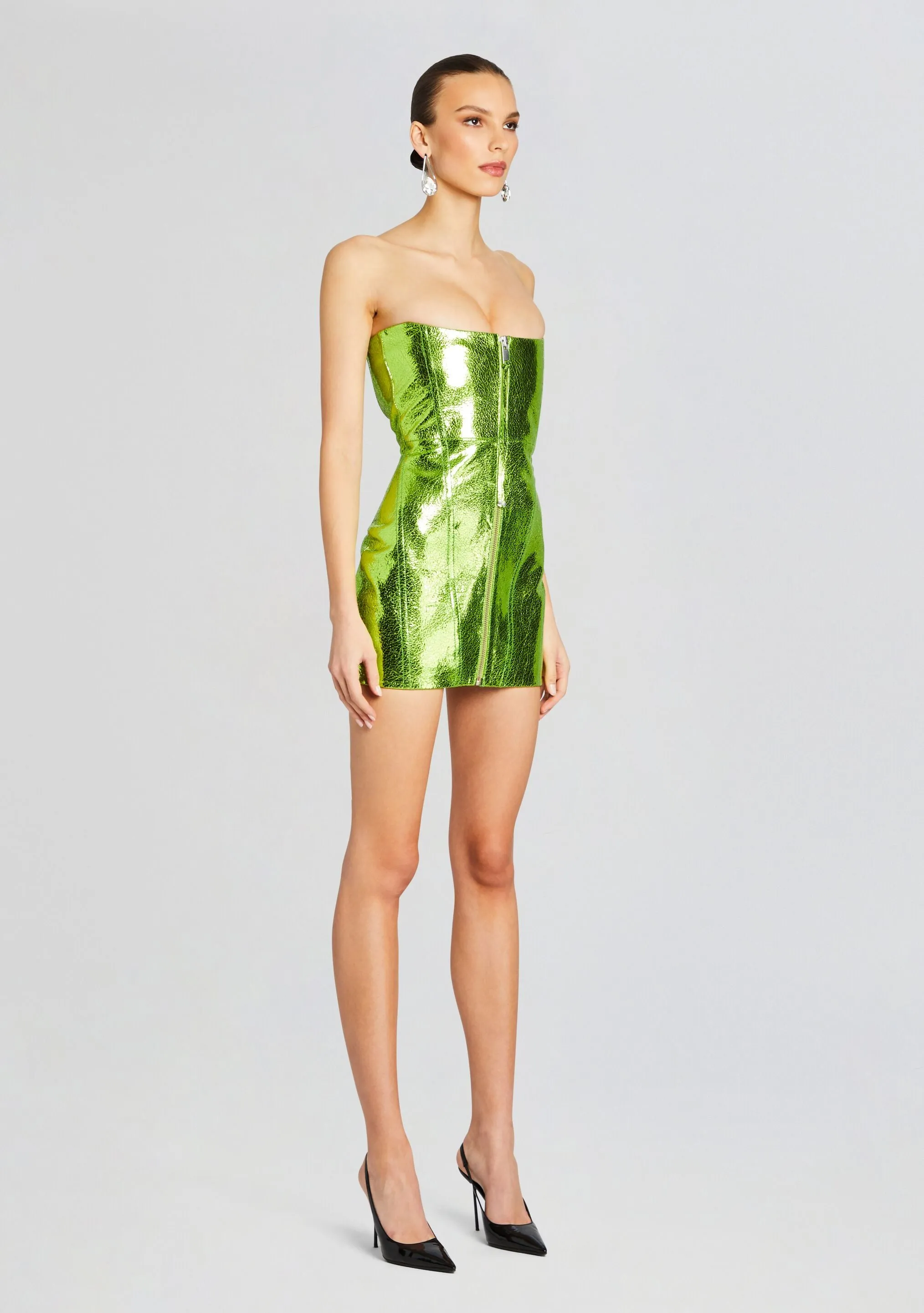 Sylvie Leather Dress
