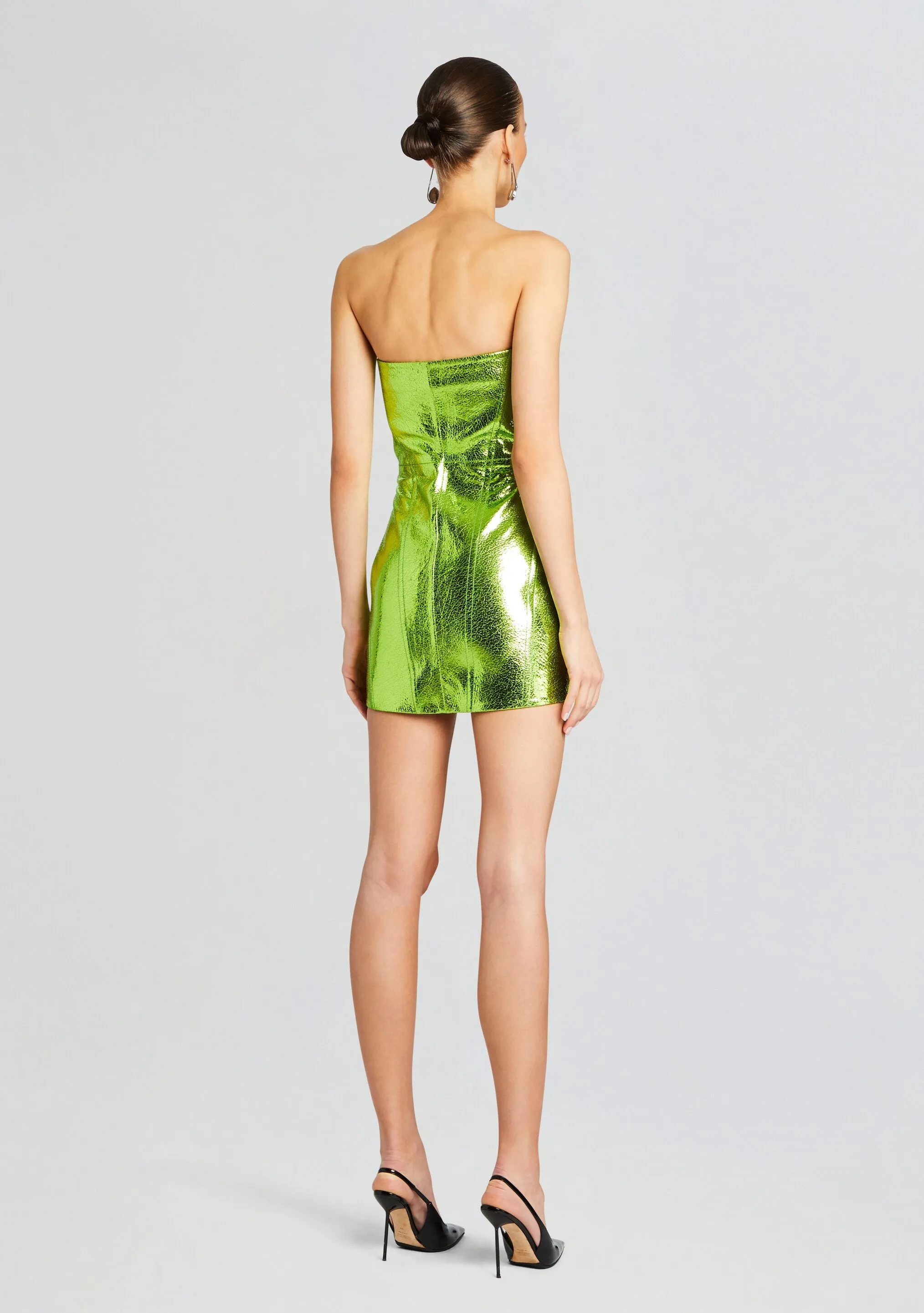 Sylvie Leather Dress