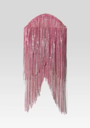 Talia Small Crystal Logo Bag