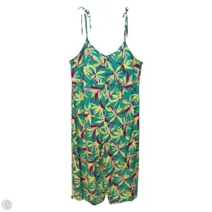 Tie Strap Jumpsuit By Old Navy In Multi-colored, Size: 2x