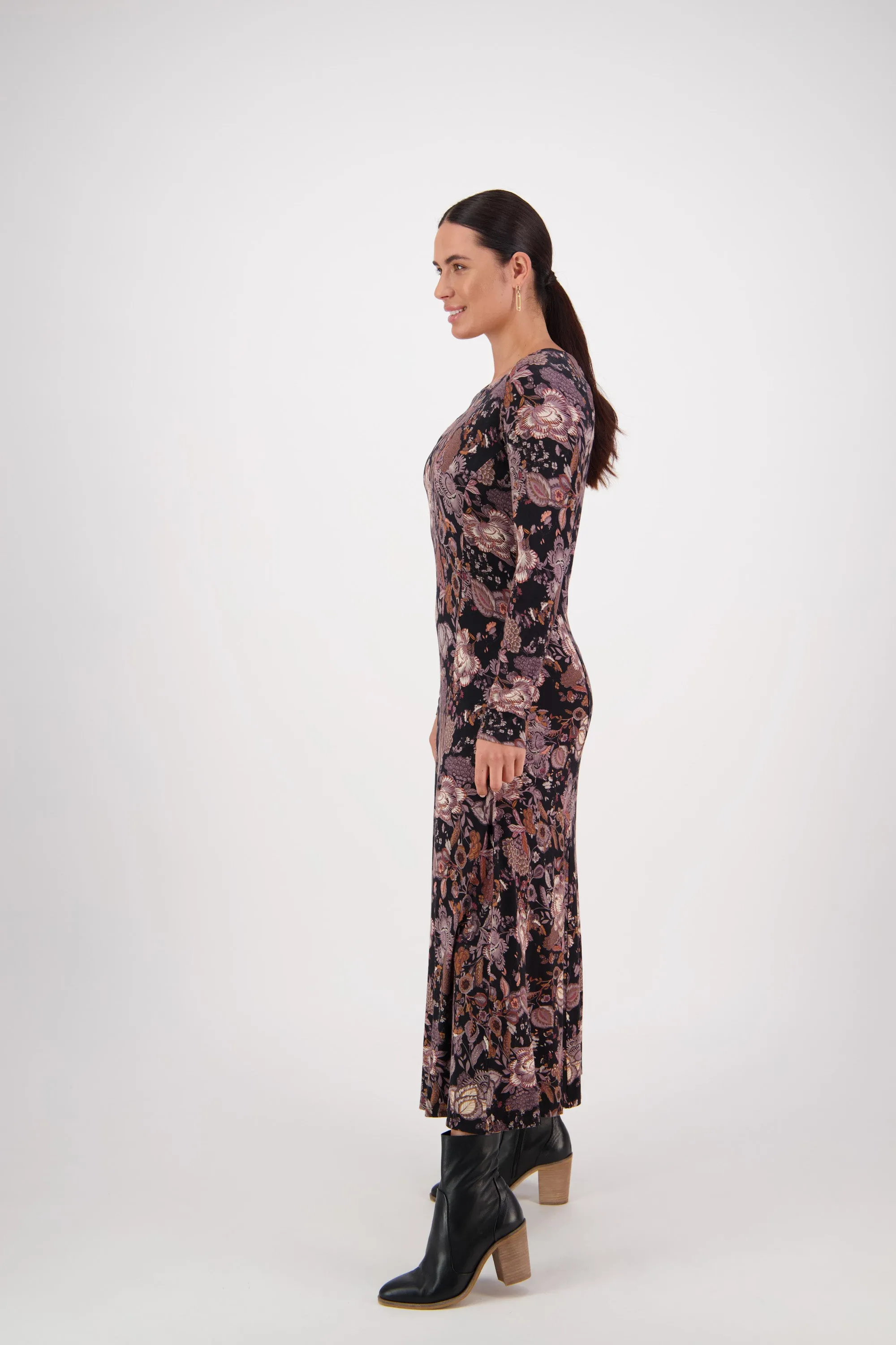 Vassalli - 6097 Round Neck Knit Dress - Vintage - 50% Off 1 x 14 left