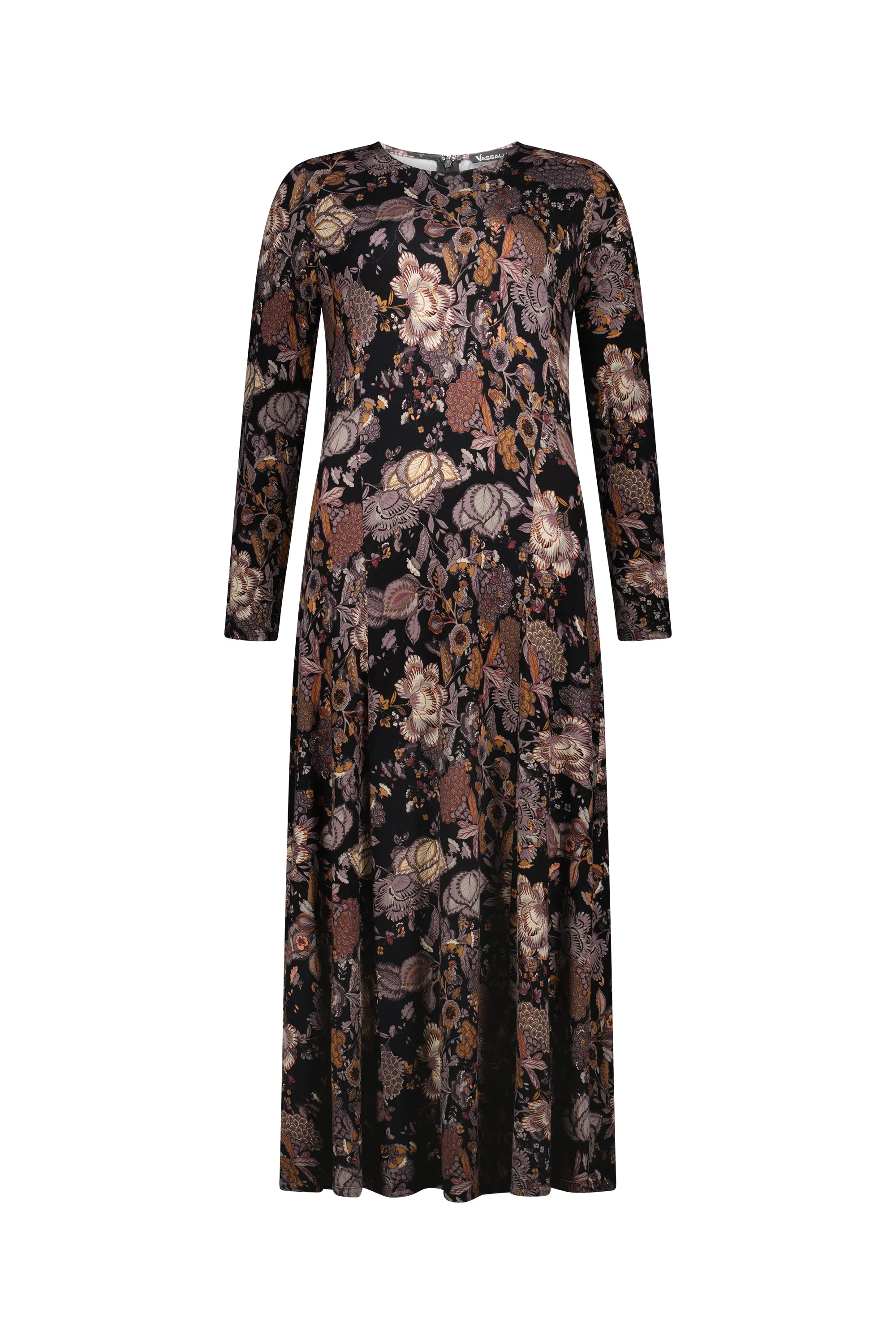 Vassalli - 6097 Round Neck Knit Dress - Vintage - 50% Off 1 x 14 left
