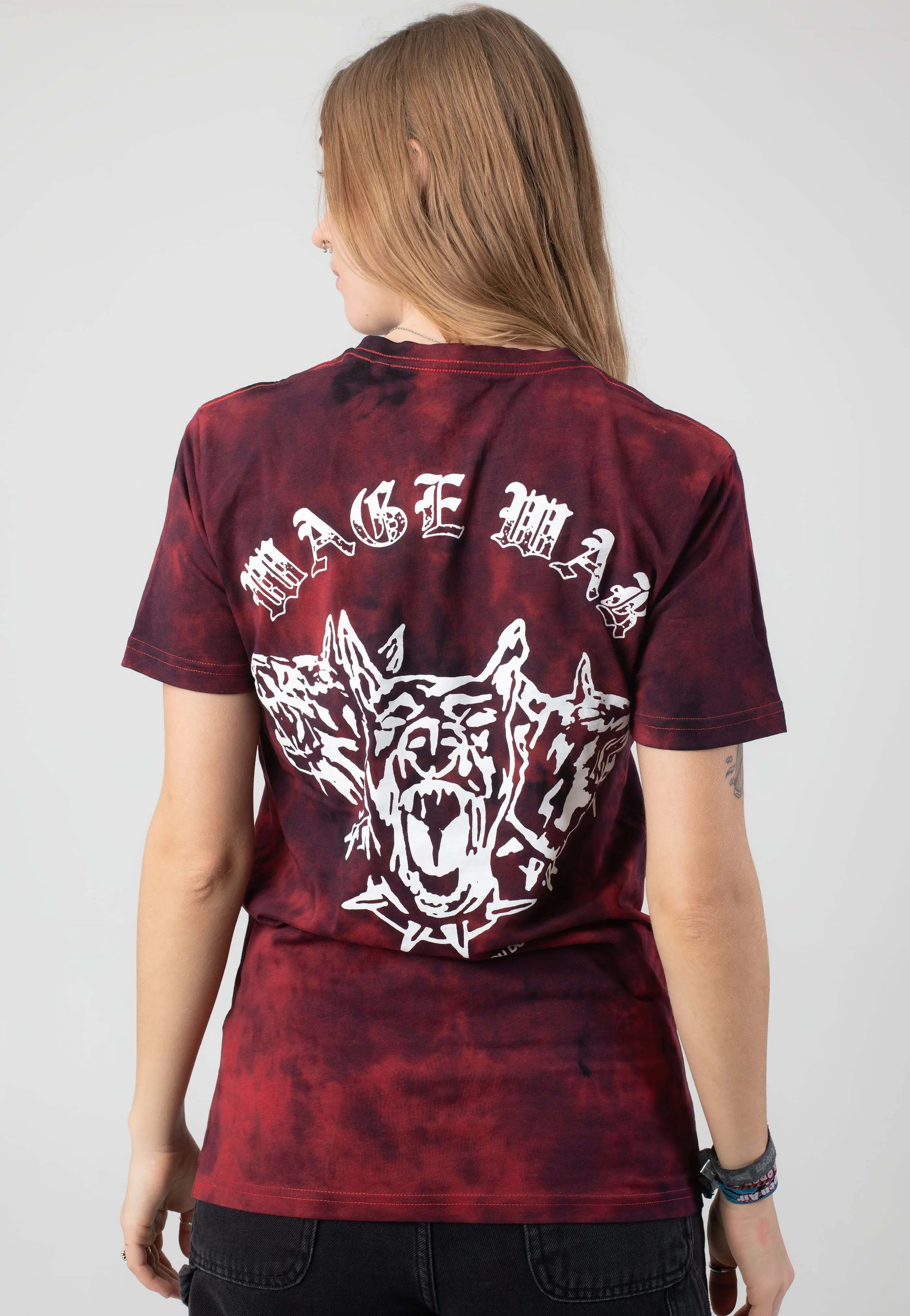 Wage War - Hounds Red/Black Tie Dye - T-Shirt