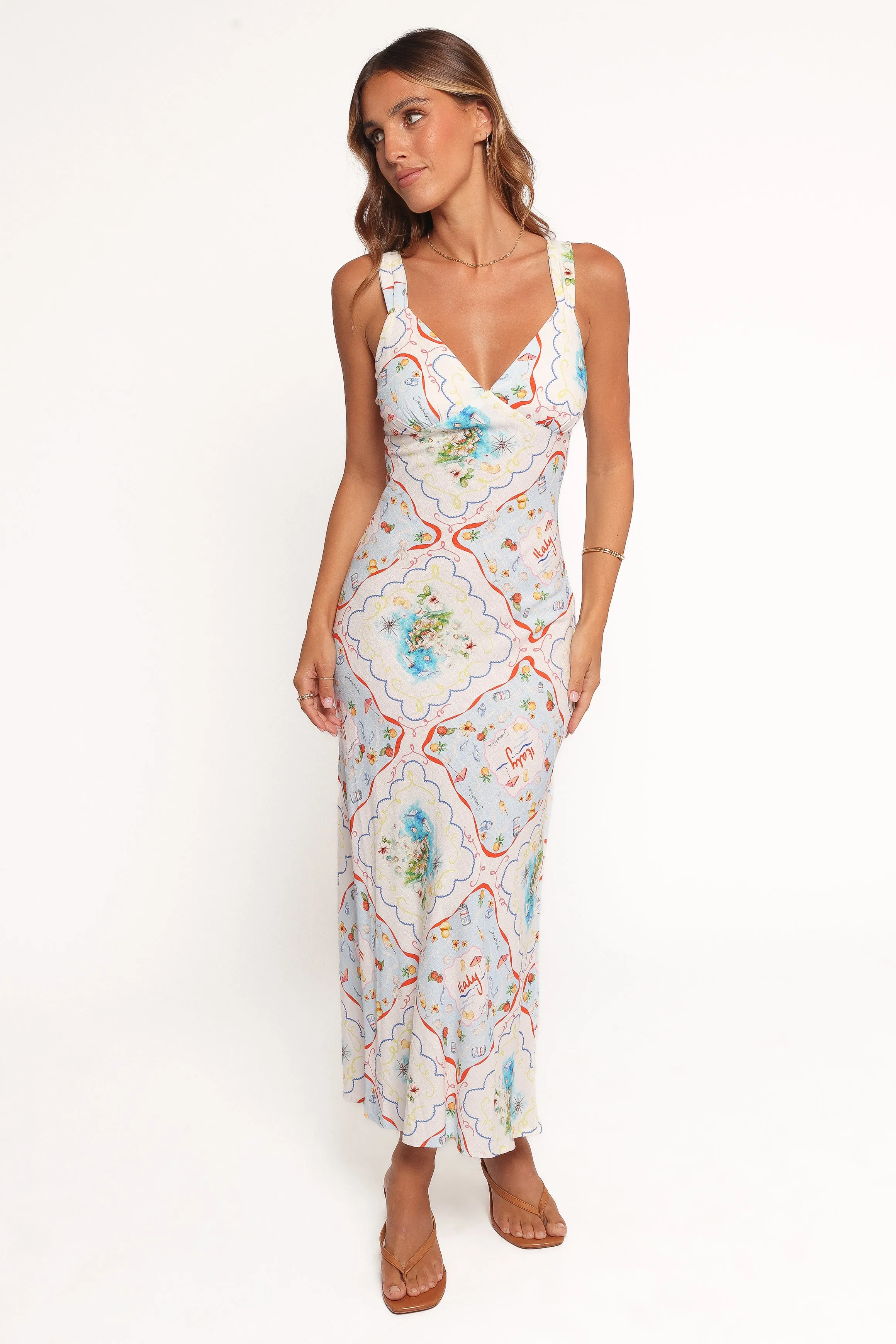 Zinnia Midi Dress - Lucia